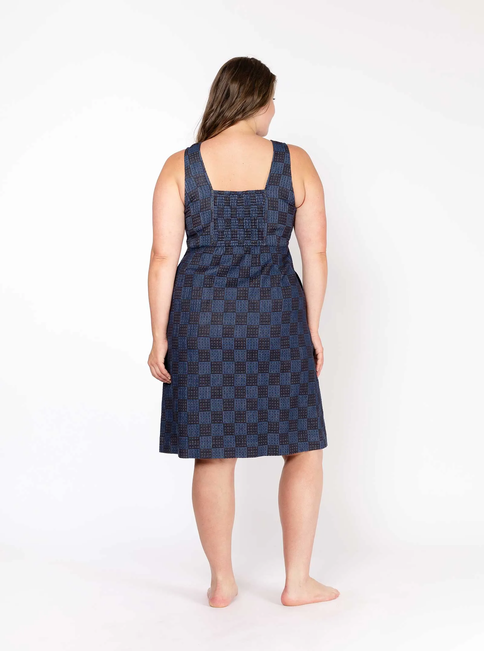 sample sale | diya dress blackjack | XXS & 1X sold by Ace & Jig product image thumbnail 3