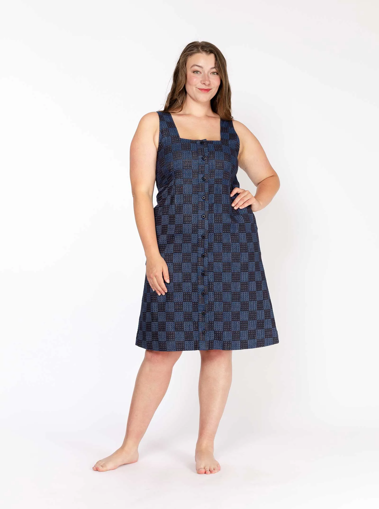 sample sale | diya dress blackjack | XXS & 1X sold by Ace & Jig product image thumbnail 2