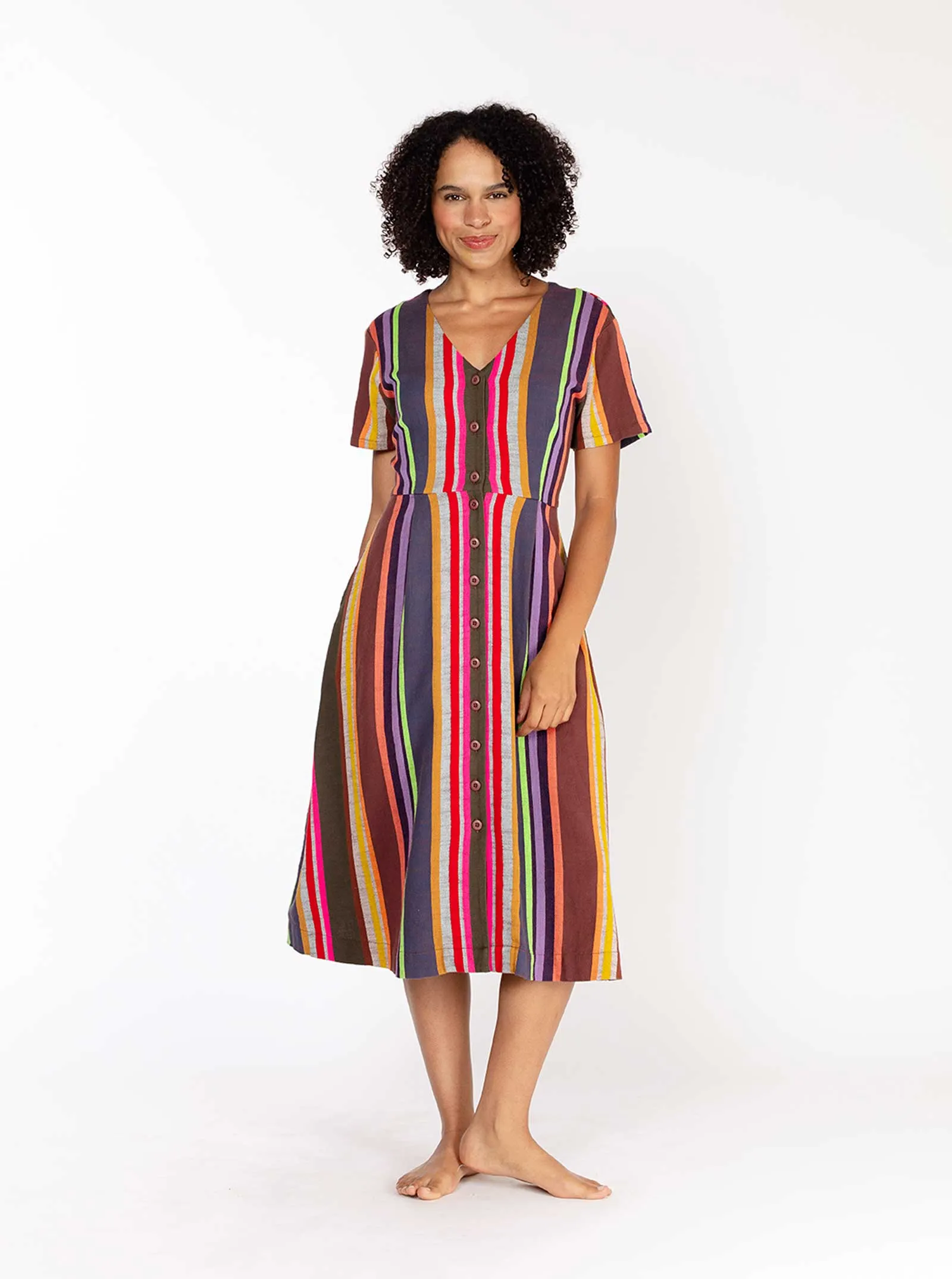 sample sale | greta dress bungalow | XS sold by Ace & Jig product image thumbnail 3