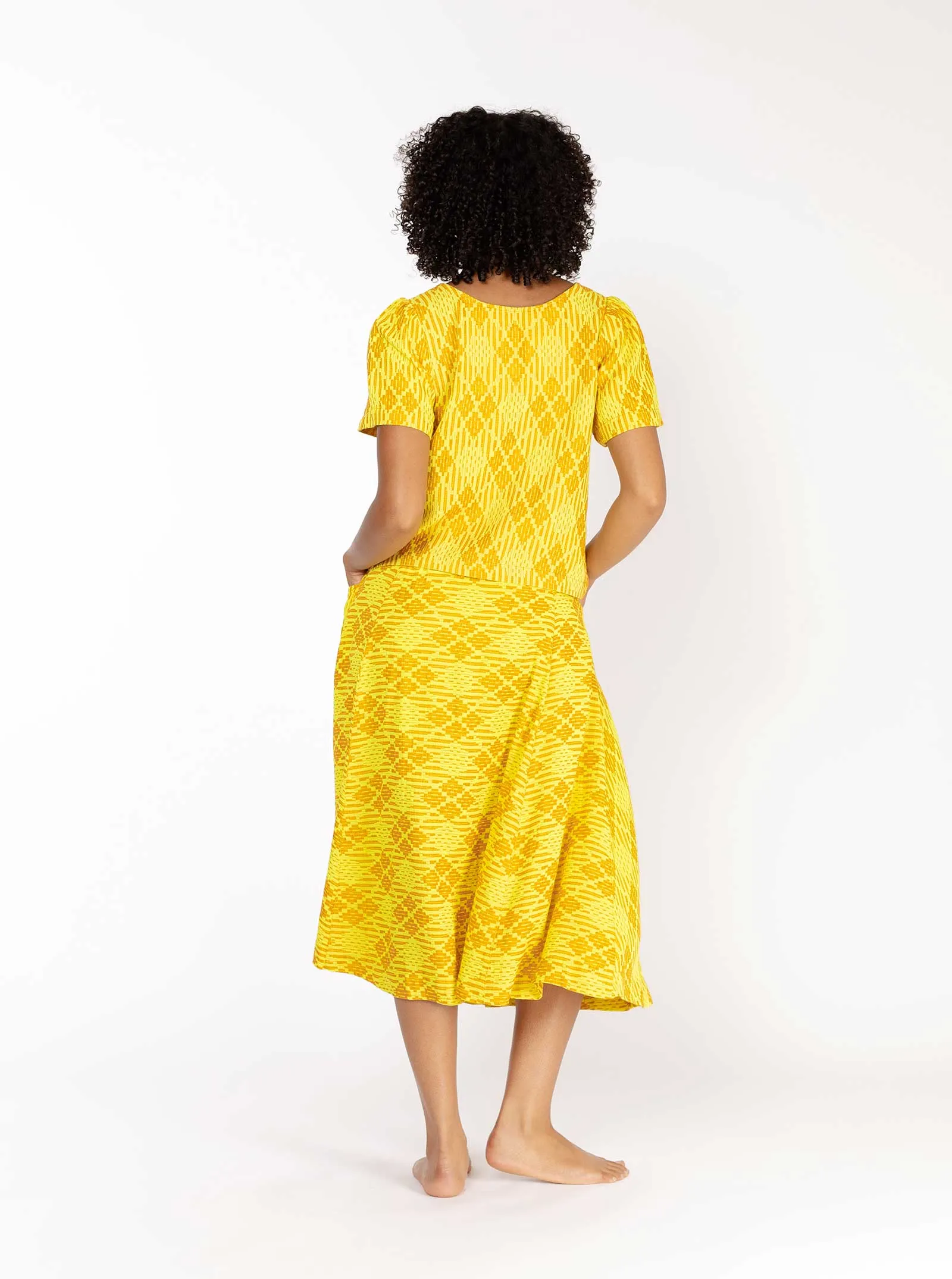 sample sale | louisa top mimosa | XS-3X sold by Ace & Jig product image thumbnail 4