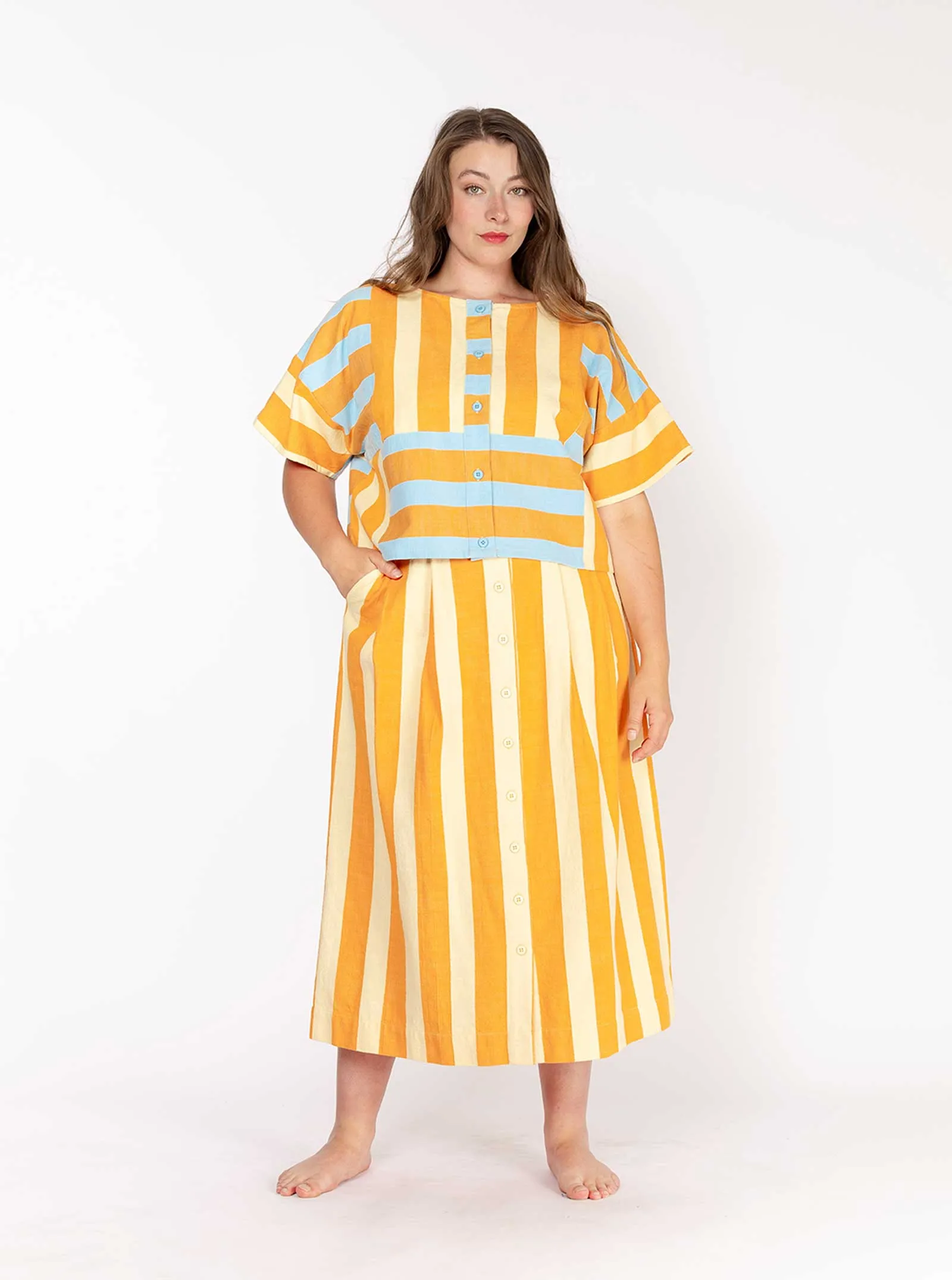 sample sale | ansel top cantina | XS sold by Ace & Jig product image thumbnail 2