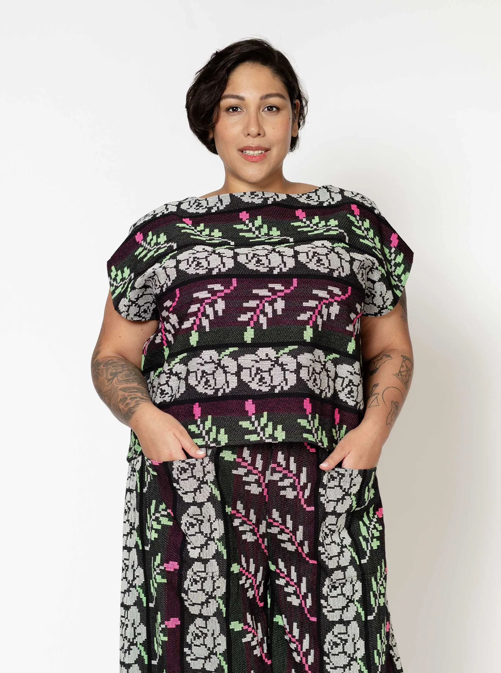 sample sale | shell needlepoint | XS sold by Ace & Jig