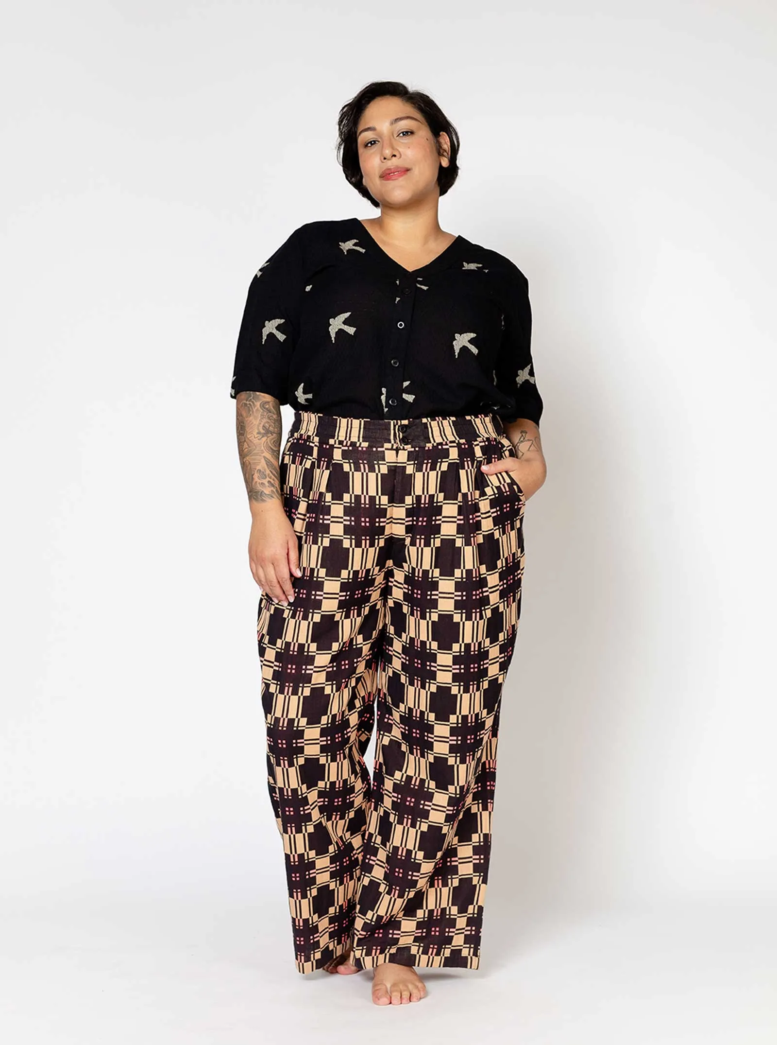 sample sale | pascal pant cinema | XS & S sold by Ace & Jig product image thumbnail 2