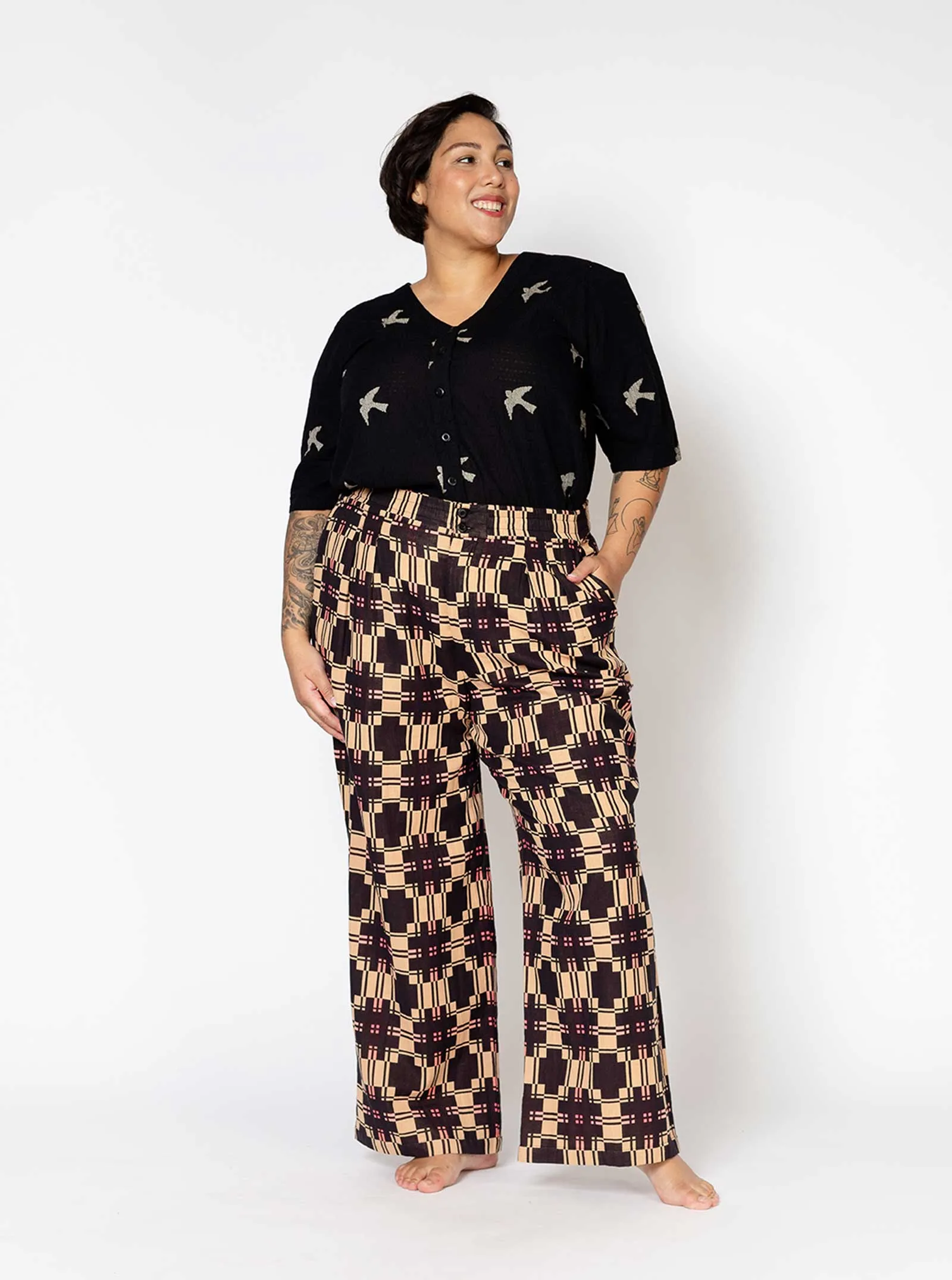 sample sale | pascal pant cinema | XS & S sold by Ace & Jig product image thumbnail 3