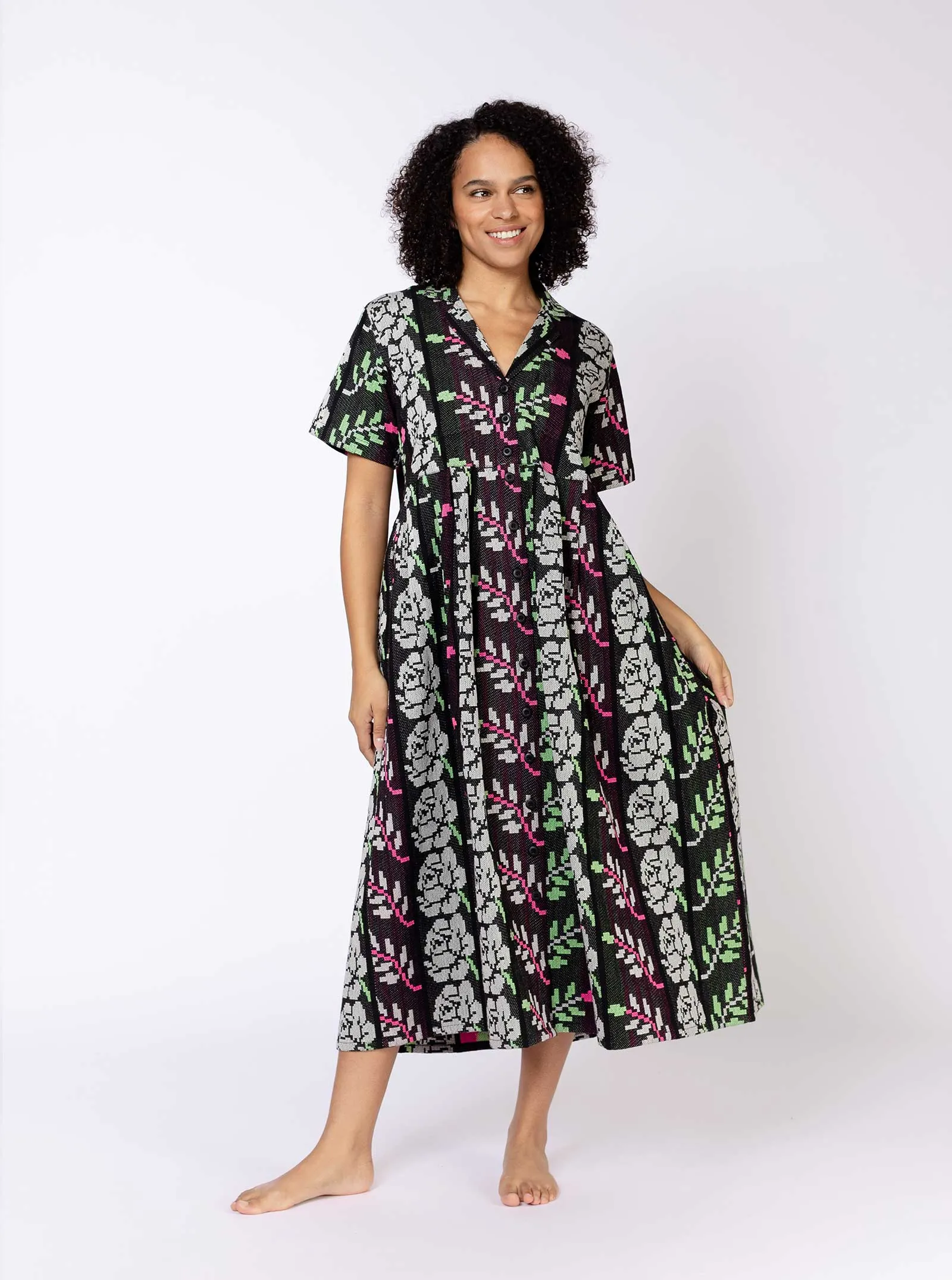 sample sale | sabine dress needlepoint | XXS sold by Ace & Jig