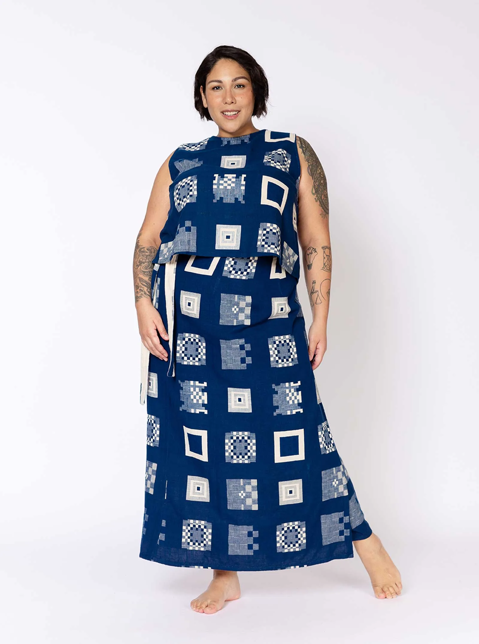 sample sale | nola top mediterranean | XXS sold by Ace & Jig product image thumbnail 4