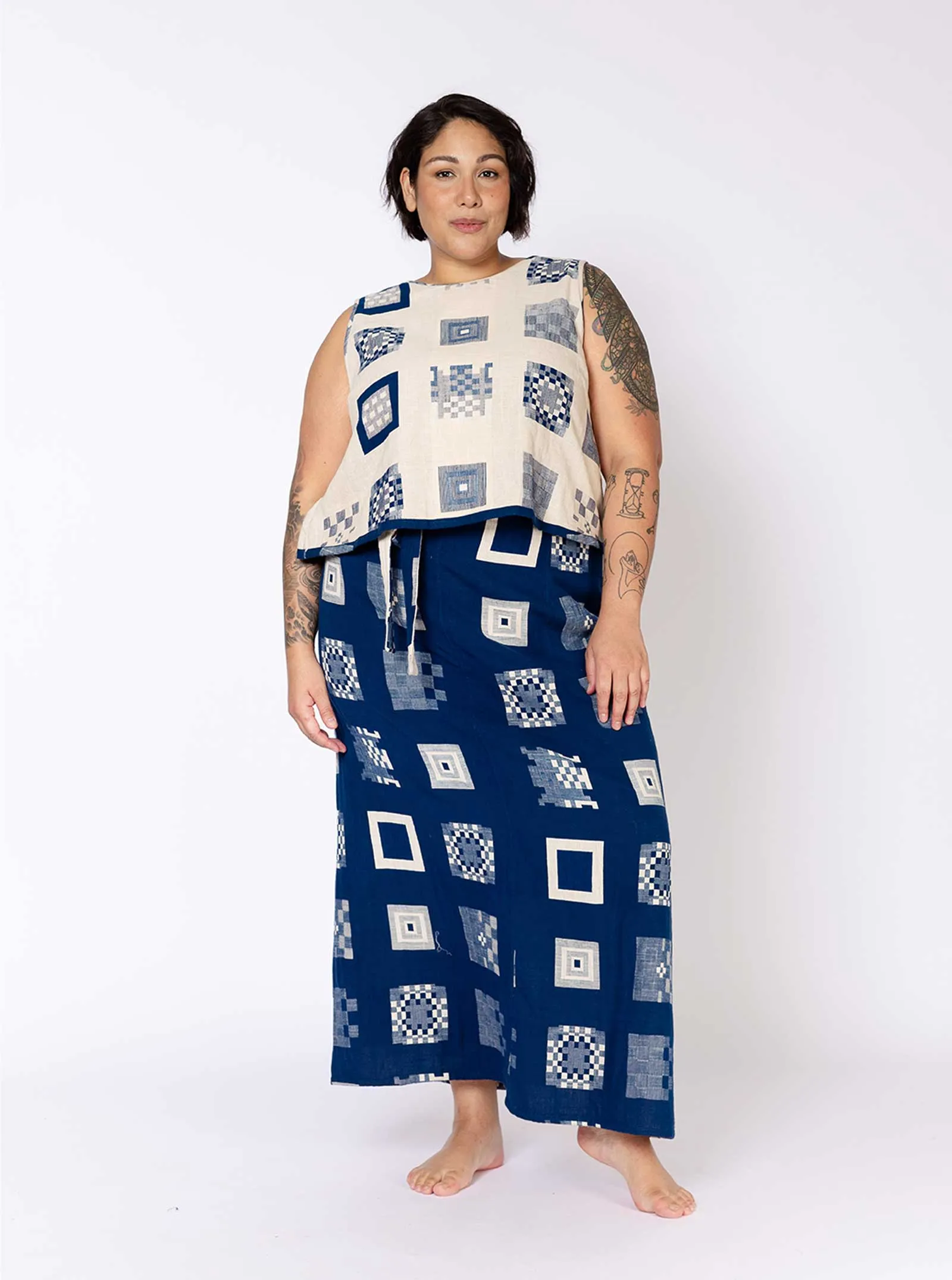 sample sale | nola top mediterranean | XXS sold by Ace & Jig product image thumbnail 2