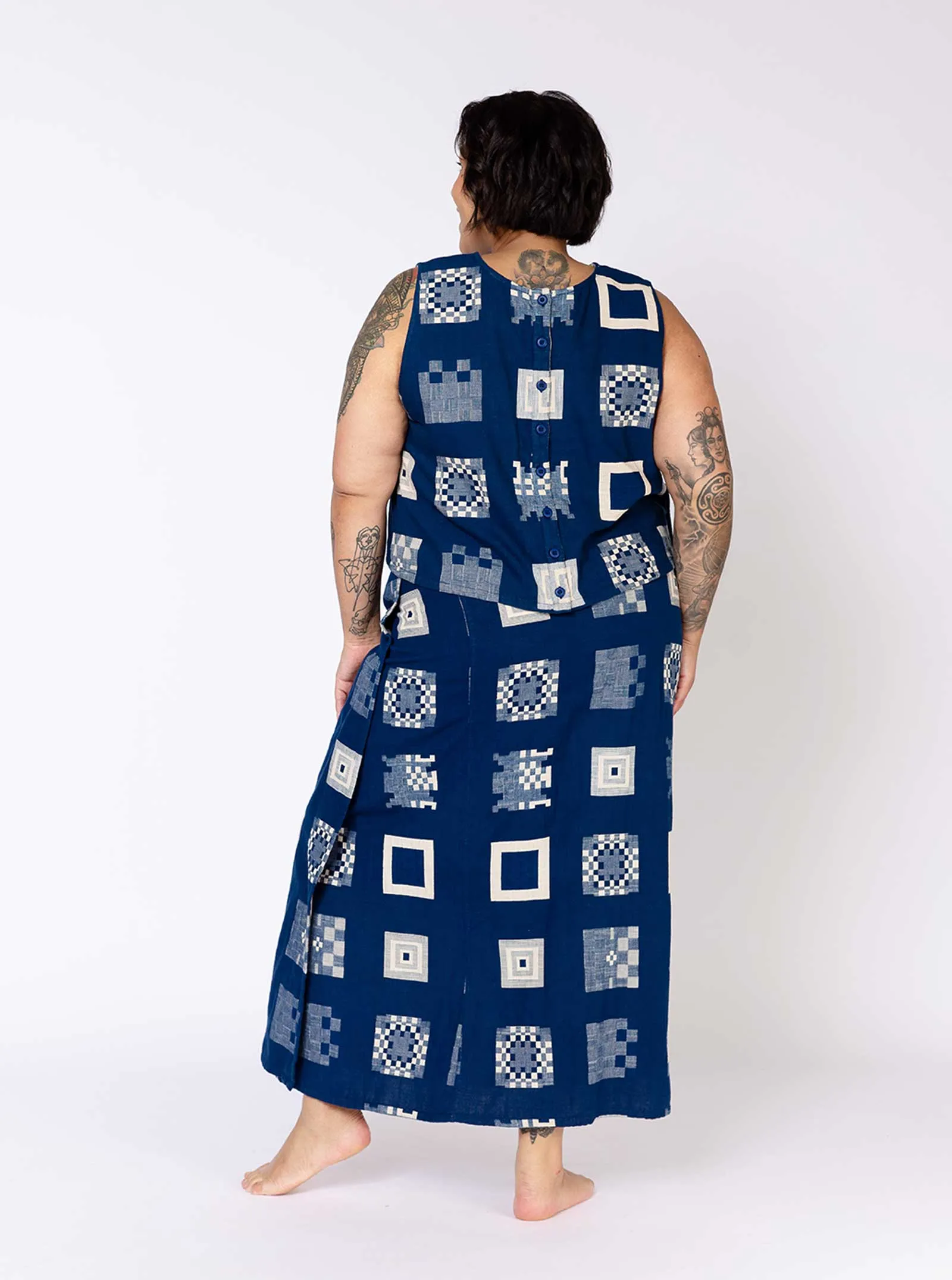 sample sale | nola top mediterranean | XXS sold by Ace & Jig product image thumbnail 5