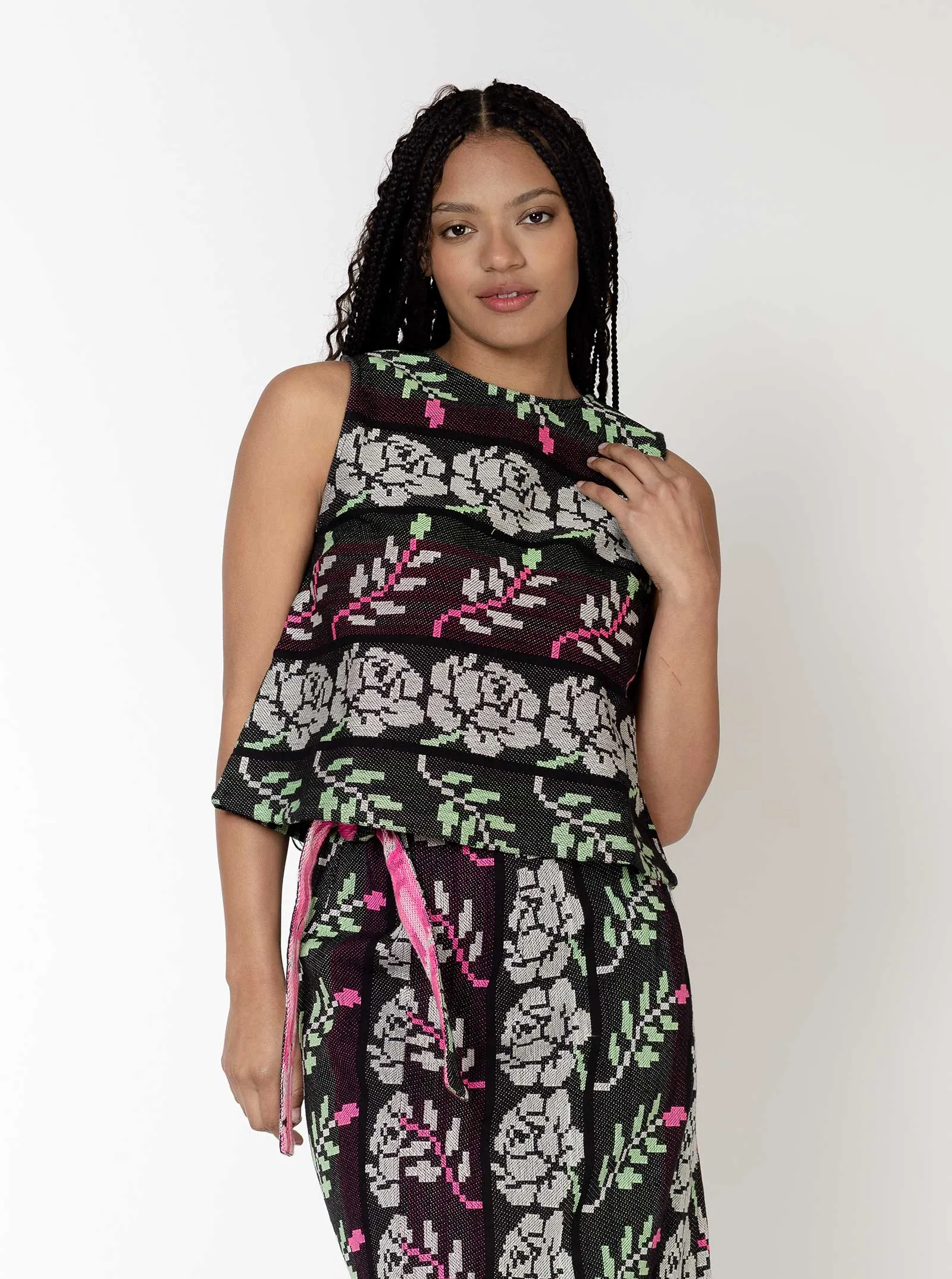 sample sale | nola top needlepoint | XXS & 4X sold by Ace & Jig product image thumbnail 5