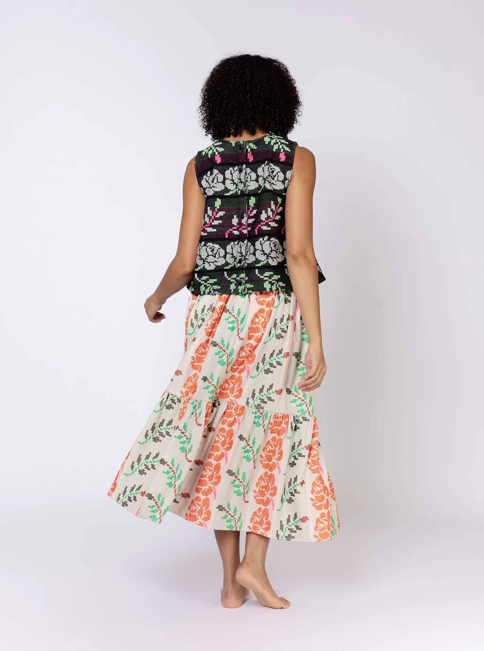 sample sale | nola top needlepoint | XXS & 4X sold by Ace & Jig product image thumbnail 4