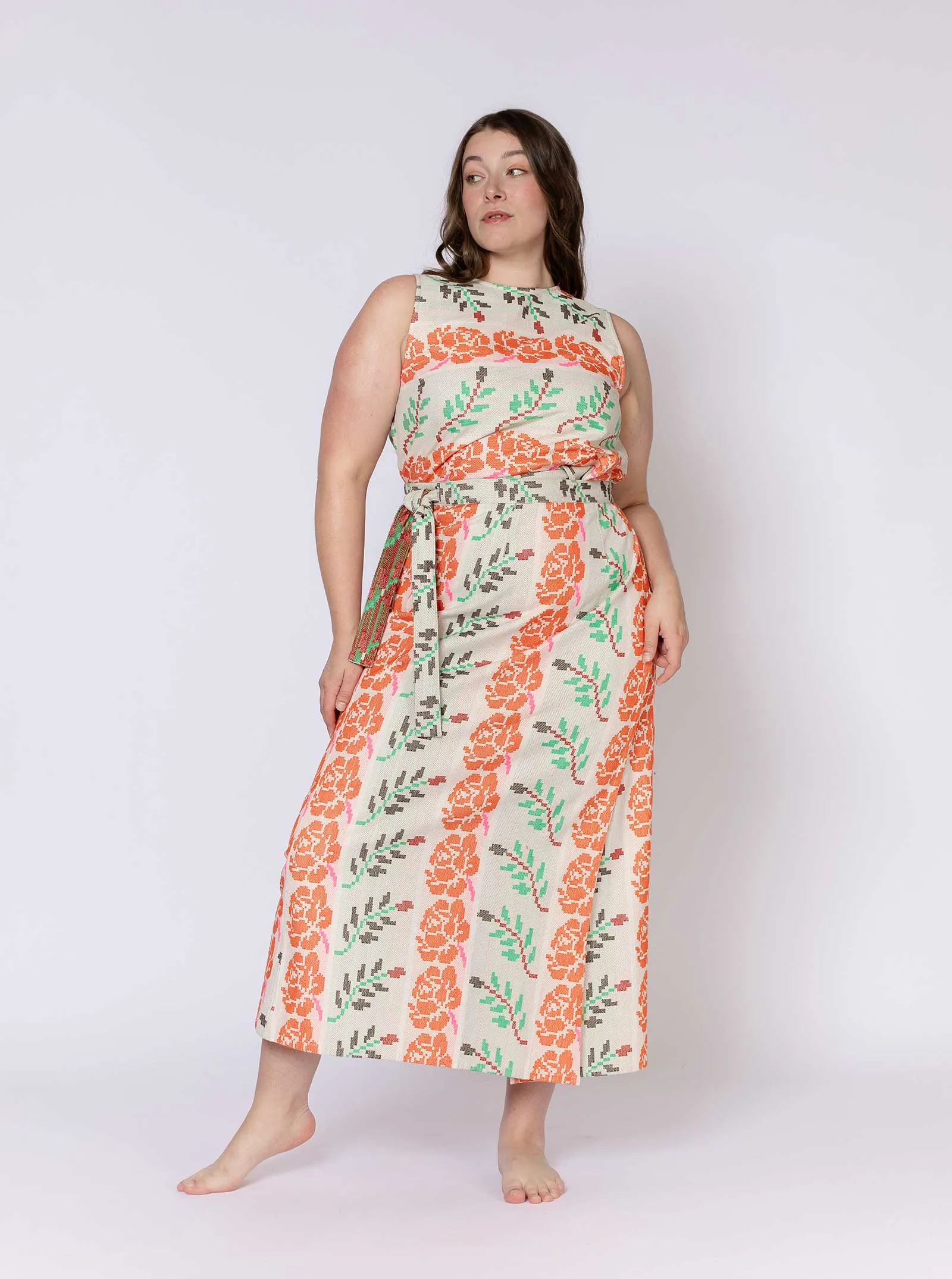 sample sale | column wrap skirt namesake | XXS & XS sold by Ace & Jig product image thumbnail 4