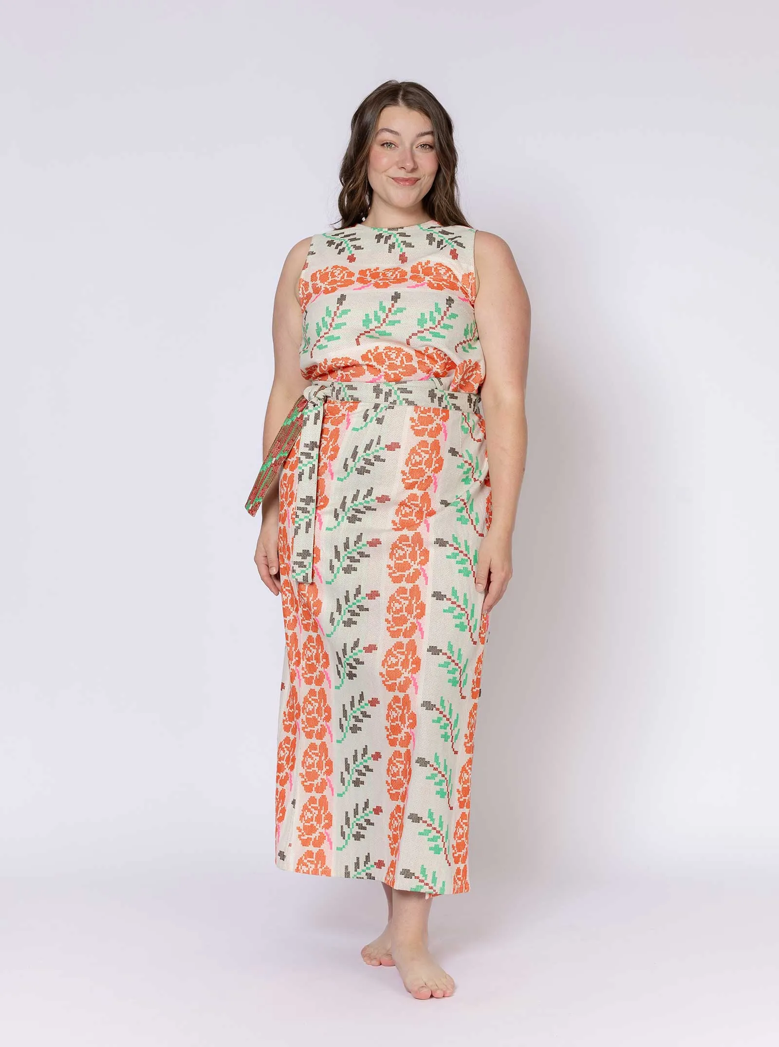 sample sale | column wrap skirt namesake | XXS & XS sold by Ace & Jig product image thumbnail 2