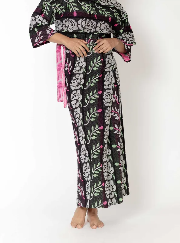 sample sale | column wrap skirt needlepoint | XXS-L sold by Ace & Jig