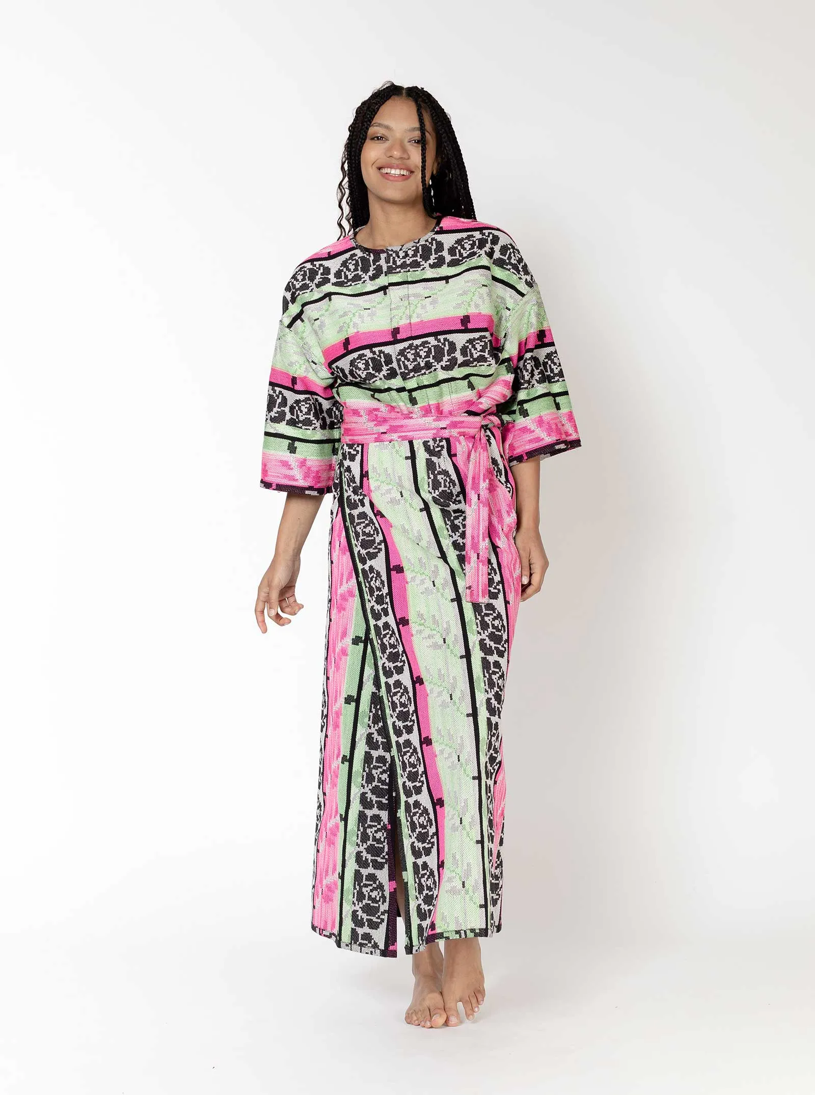 sample sale | column wrap skirt needlepoint | XXS-L sold by Ace & Jig product image thumbnail 2