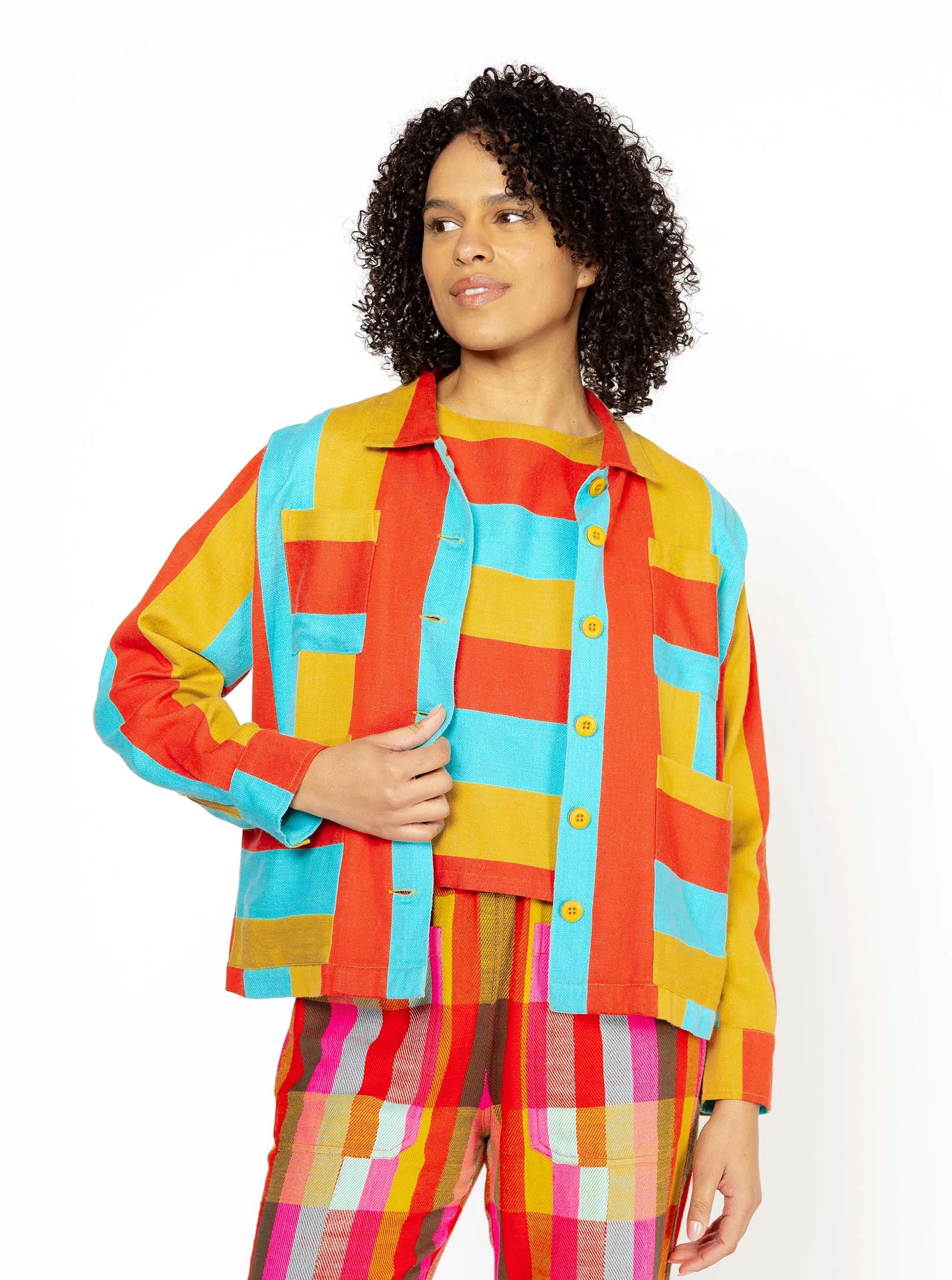 sample sale | janie jacket canopy | XXS-4X sold by Ace & Jig