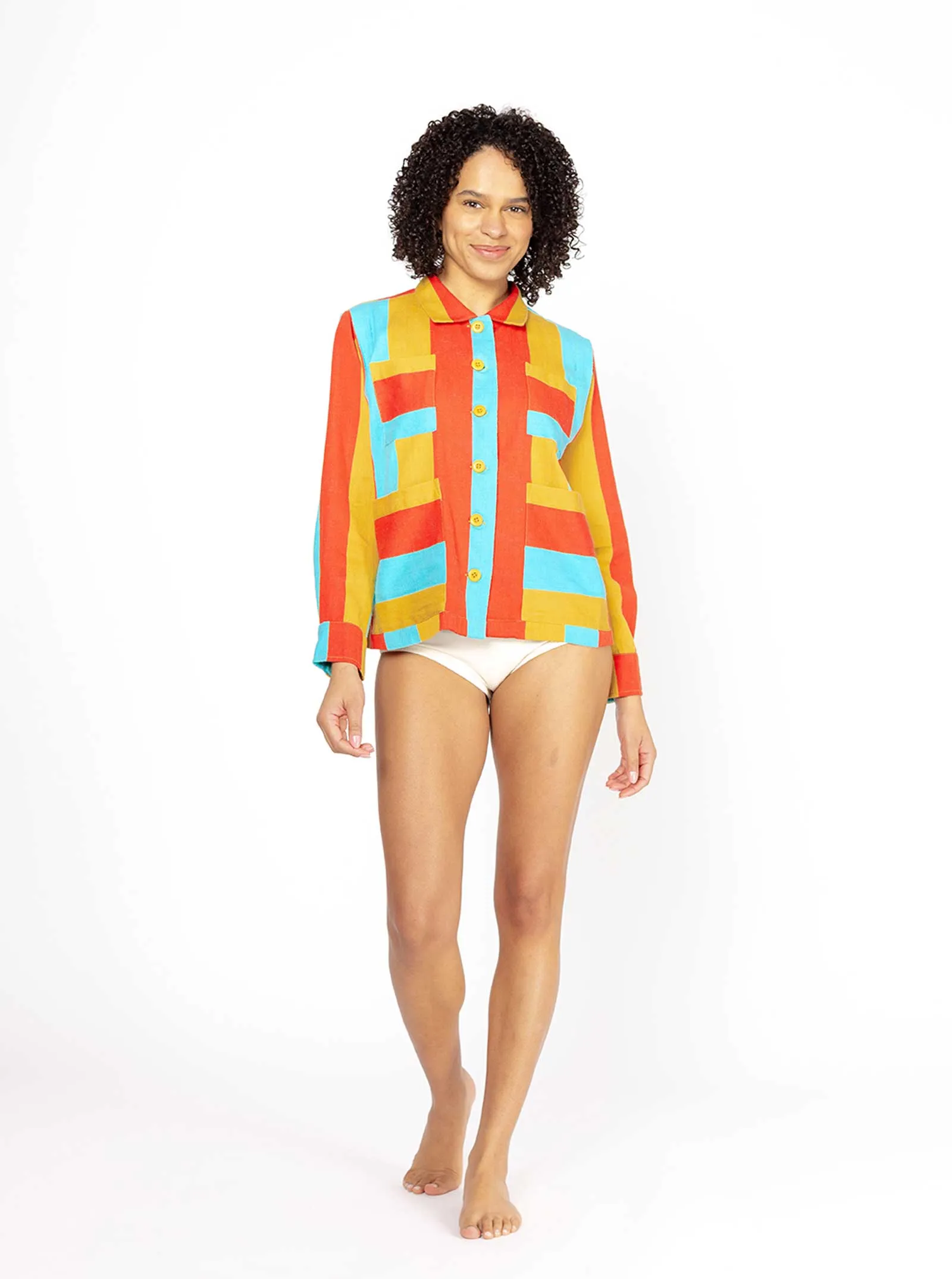 sample sale | janie jacket canopy | XXS-4X sold by Ace & Jig product image thumbnail 3