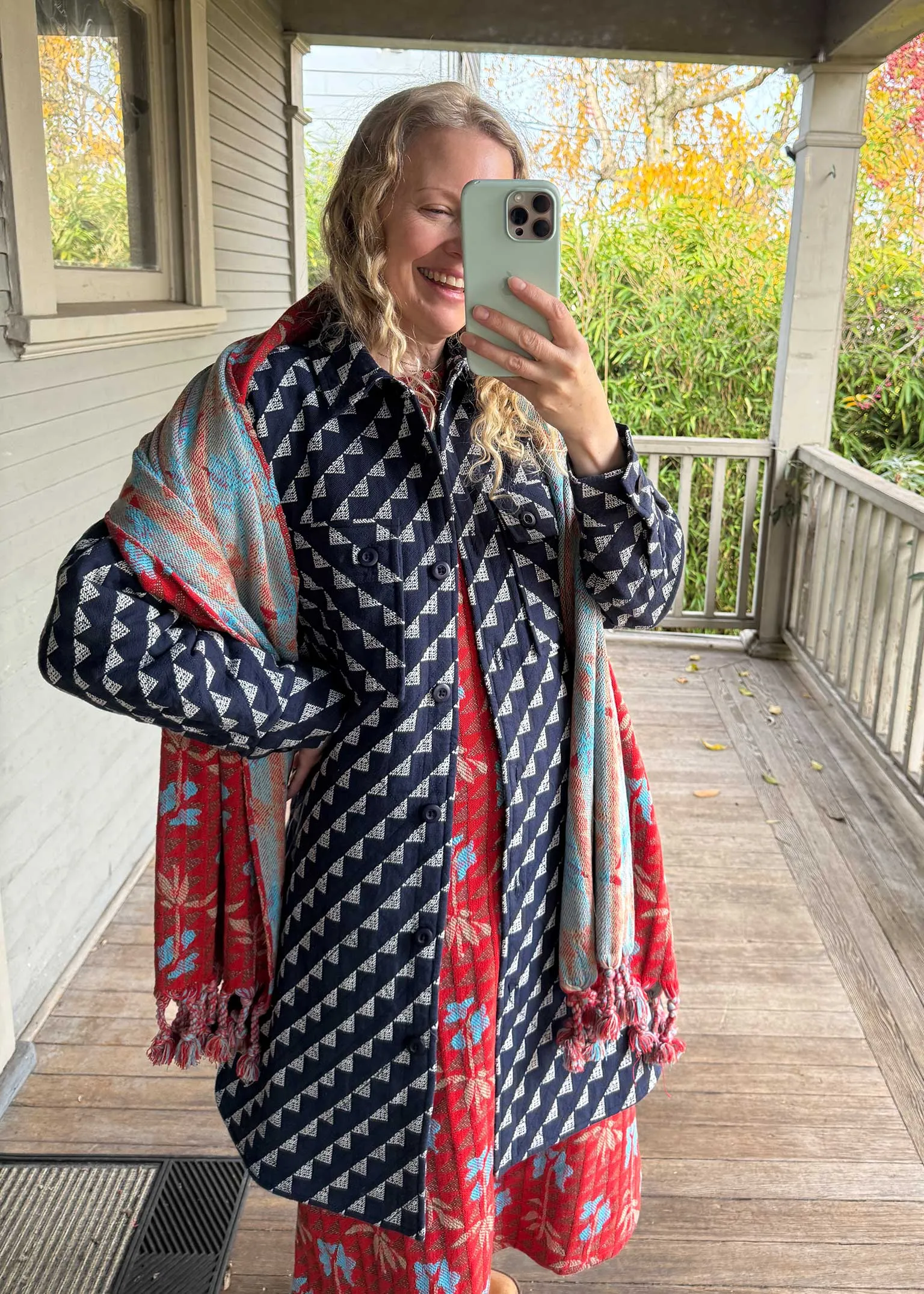 quilted overcoat | winter 25 | dungaree sold by Ace & Jig product image thumbnail 2