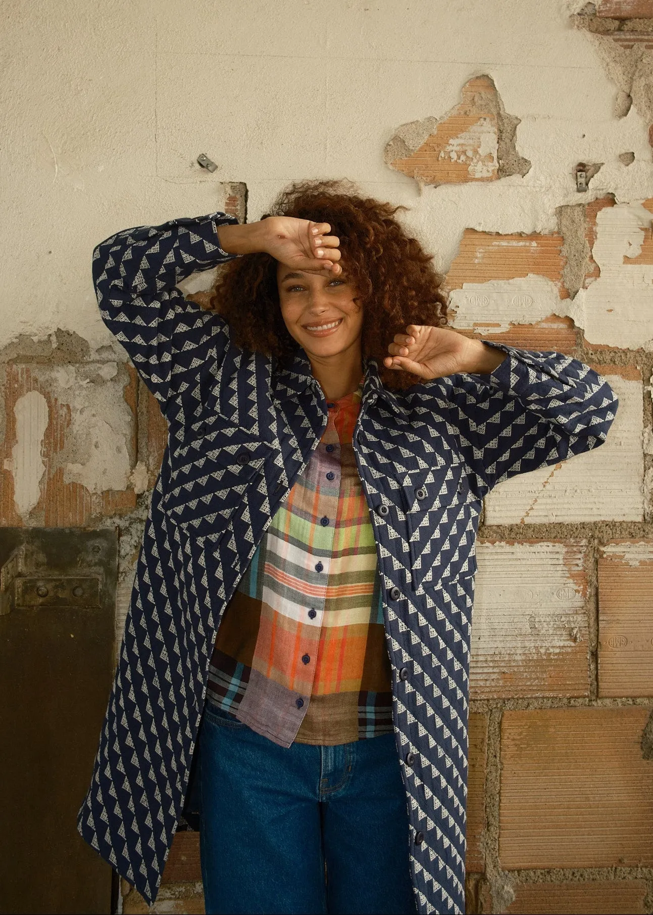 quilted overcoat | winter 25 | dungaree sold by Ace & Jig product image thumbnail 4