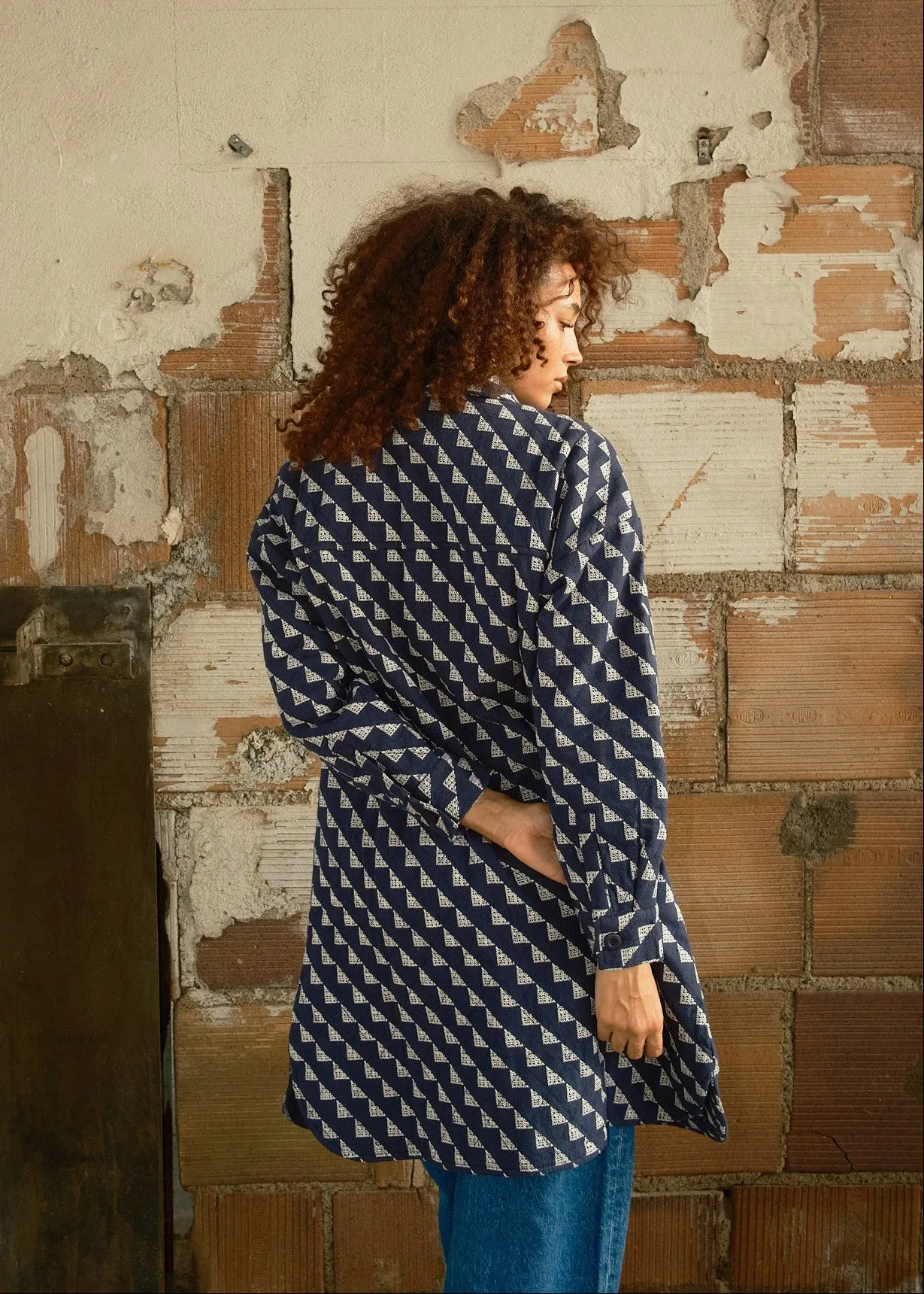 quilted overcoat | winter 25 | dungaree sold by Ace & Jig product image thumbnail 3