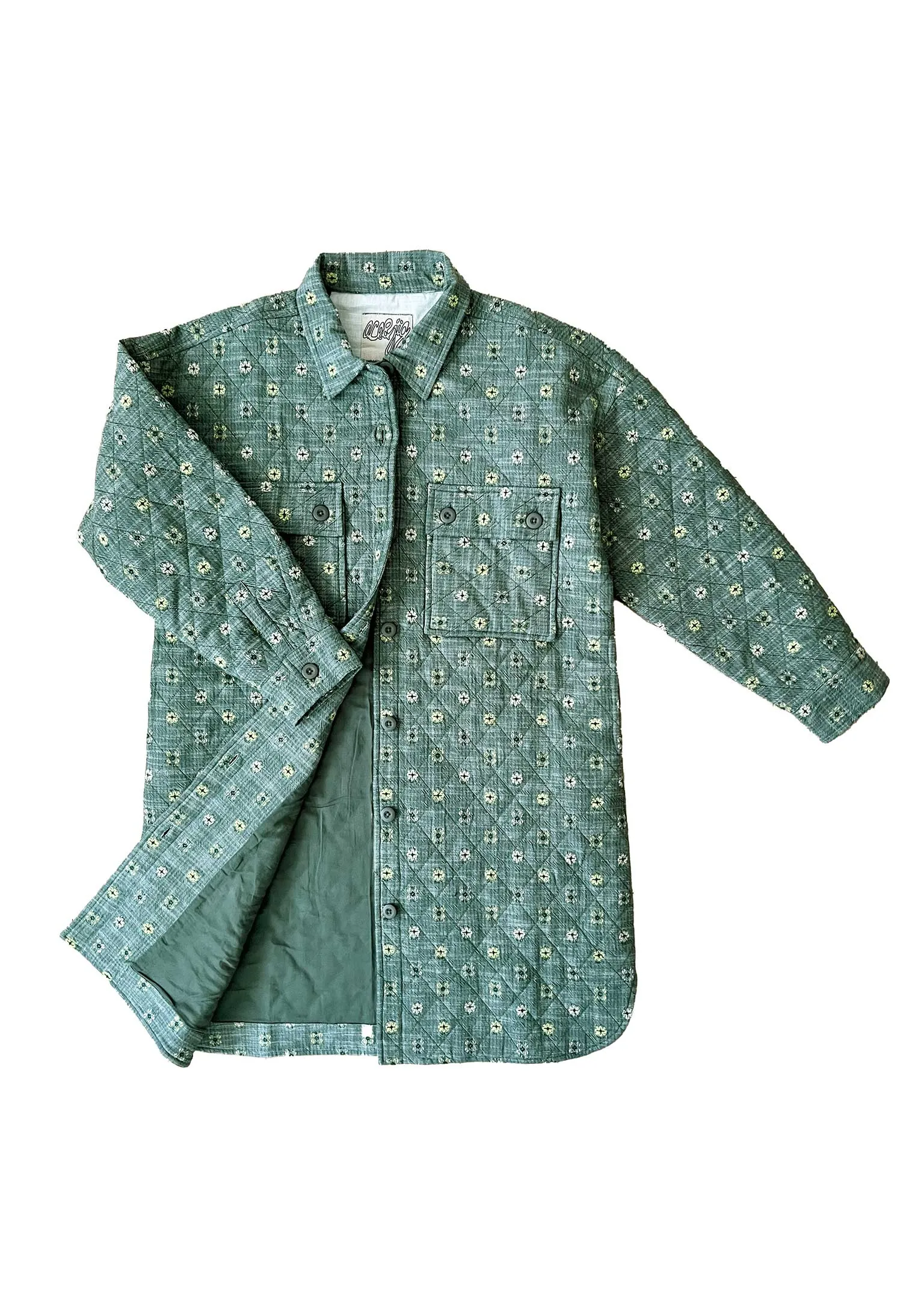 quilted overcoat | winter 25 | willow sold by Ace & Jig product image thumbnail 5