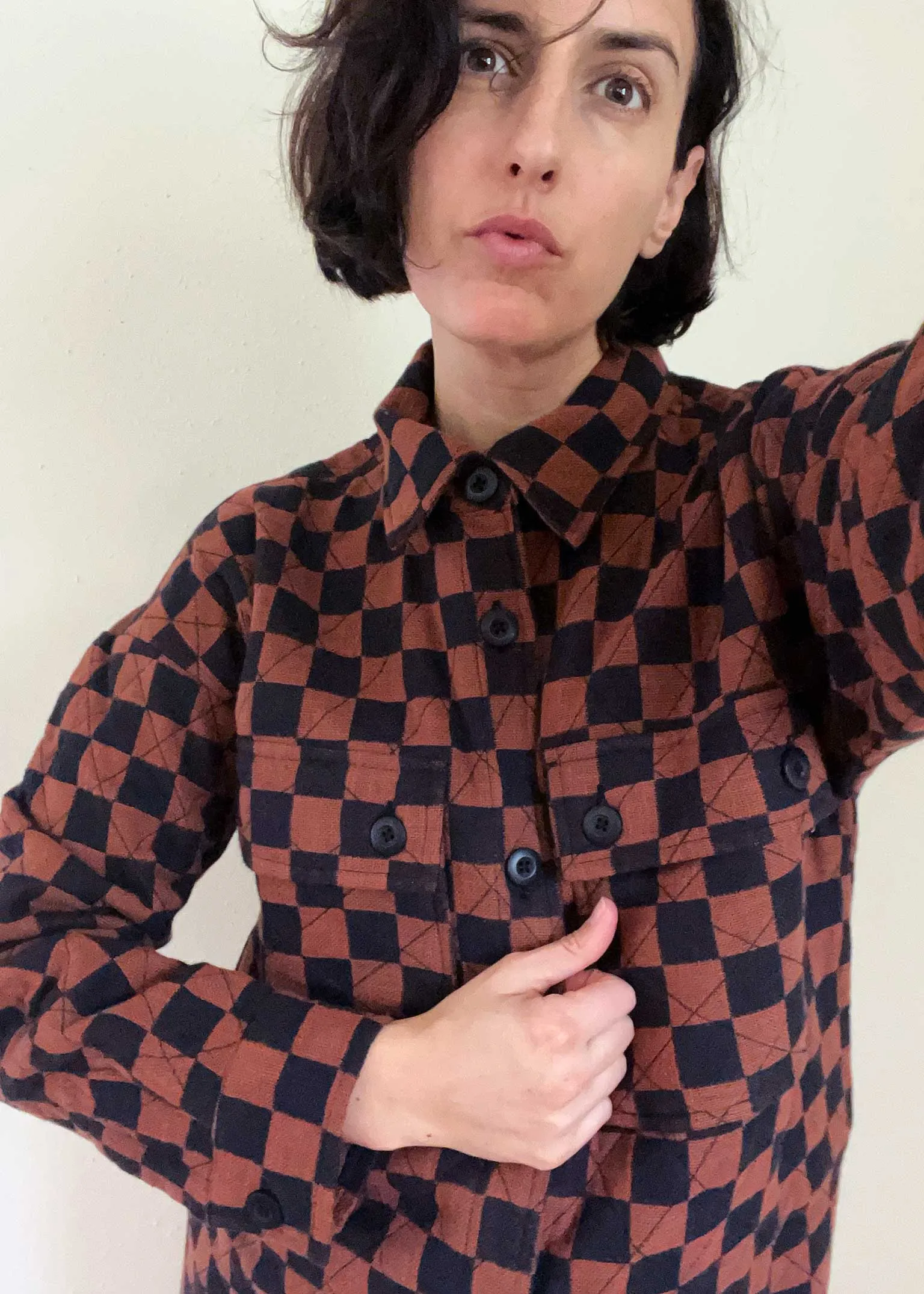 quilted overcoat | winter 25 | reason sold by Ace & Jig