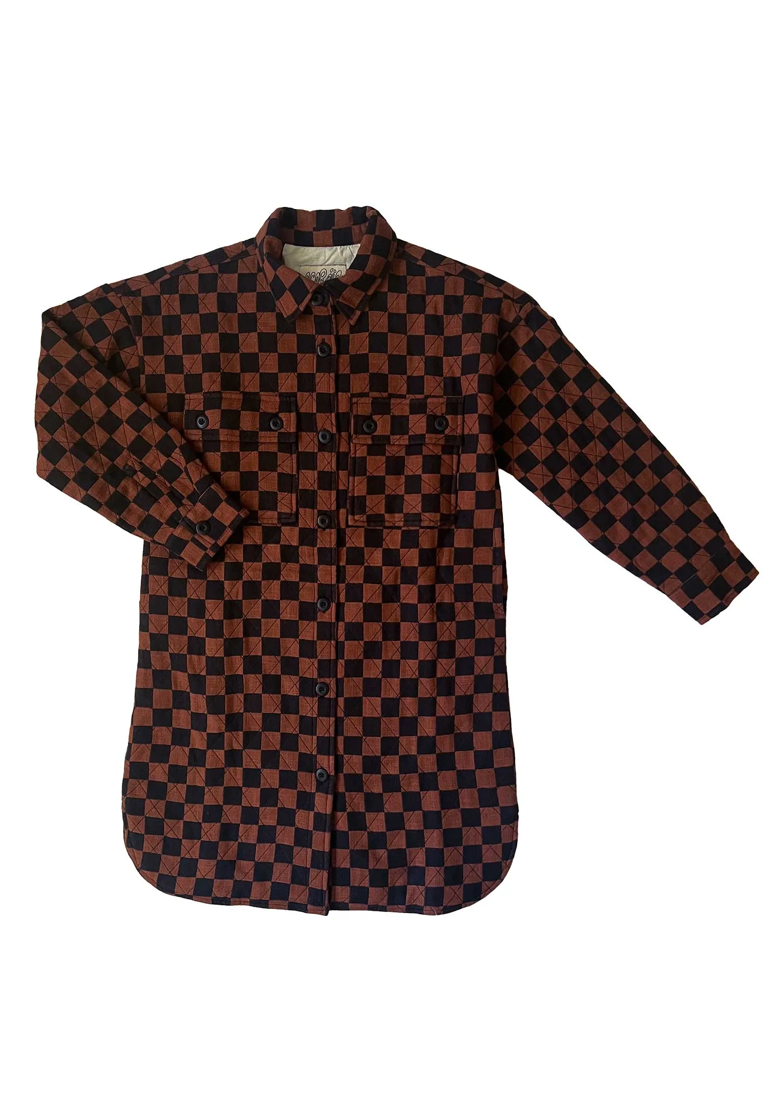 quilted overcoat | winter 25 | reason sold by Ace & Jig product image thumbnail 2