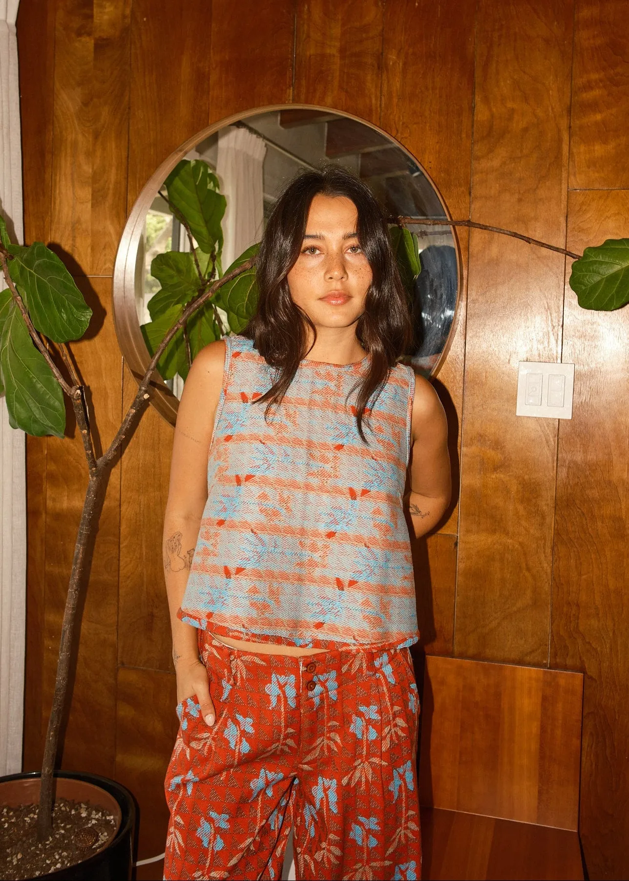 nola top | winter 25 | birdcage sold by Ace & Jig product image thumbnail 4