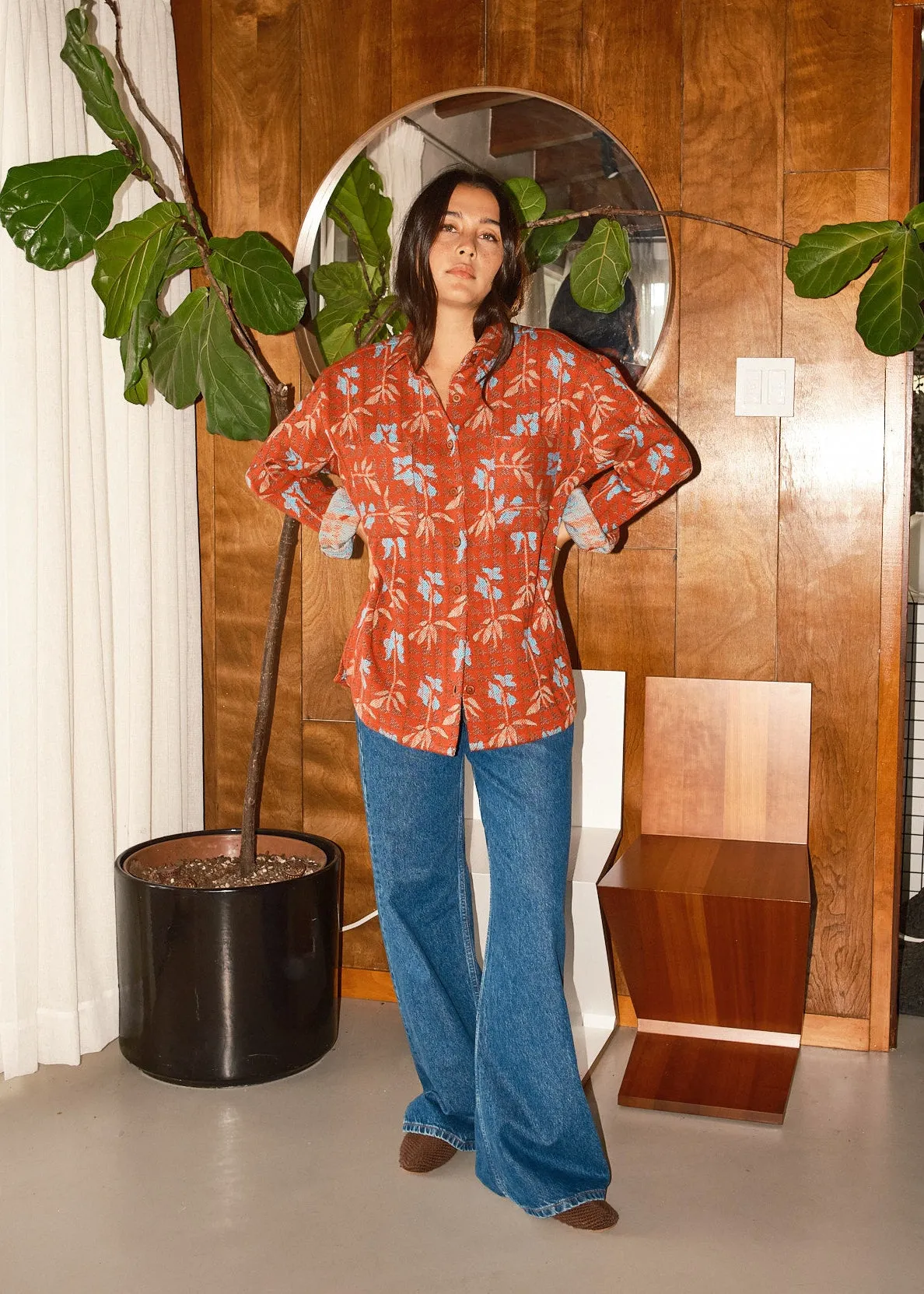 alma shirt | winter 25 | birdcage sold by Ace & Jig product image thumbnail 3