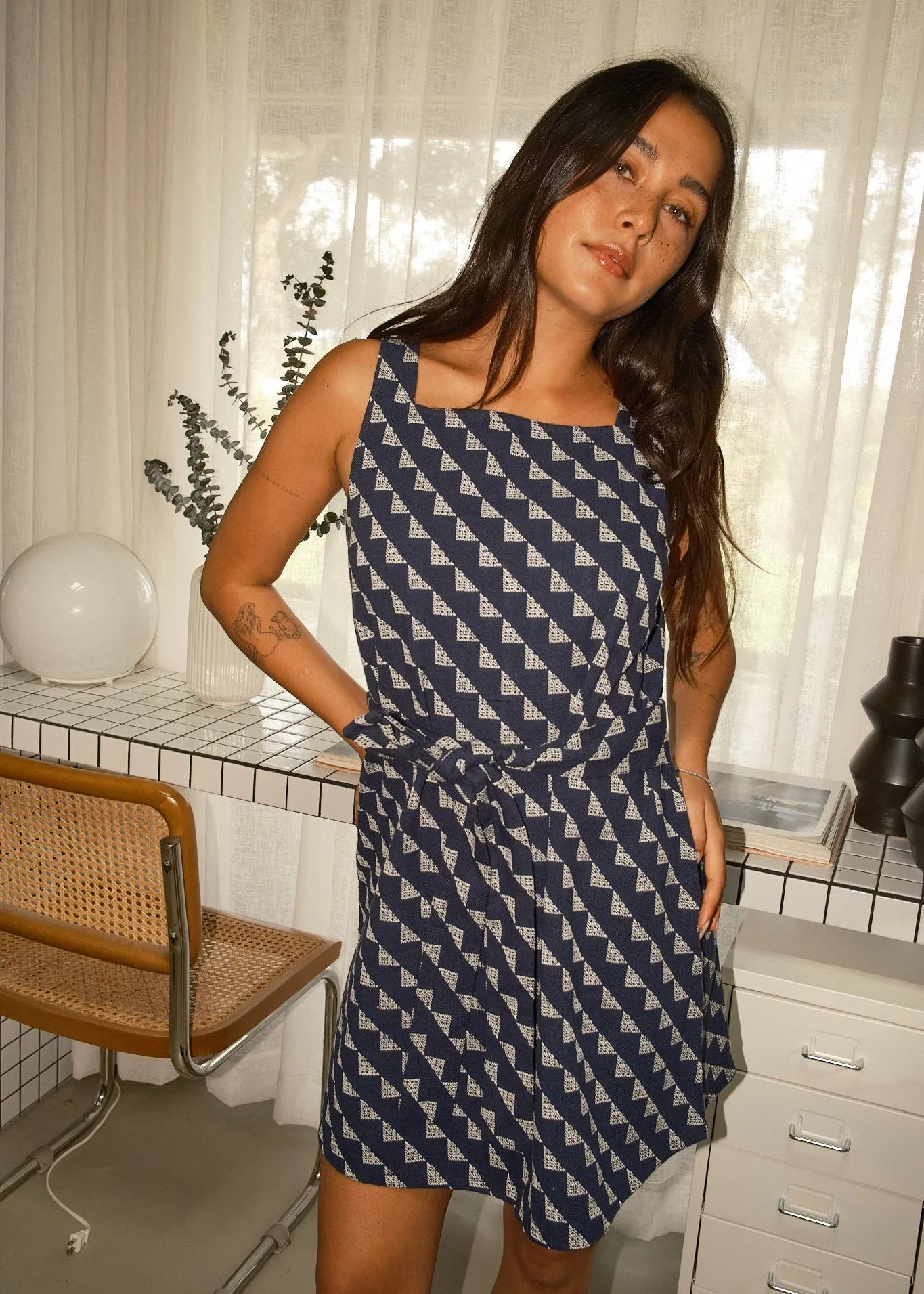 chapel dress | winter 25 | dungaree sold by Ace & Jig product image thumbnail 2