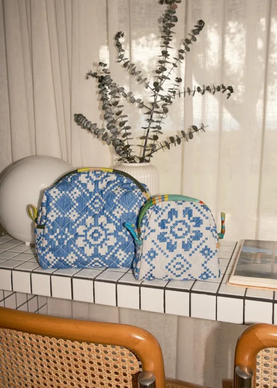 quilted small pouch | home | pastime sold by Ace & Jig