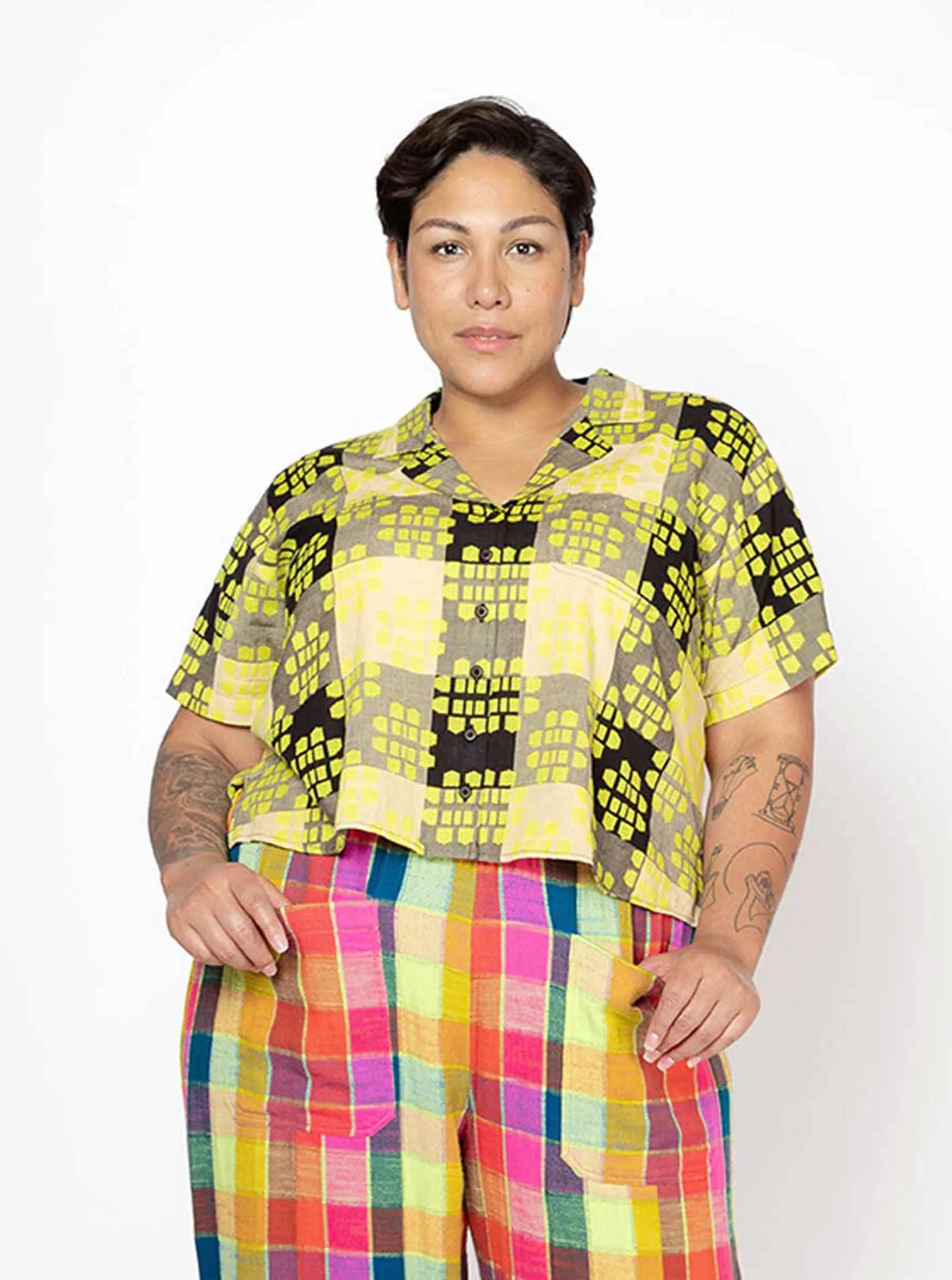 sample sale | murphy shirt tangle | XXS sold by Ace & Jig