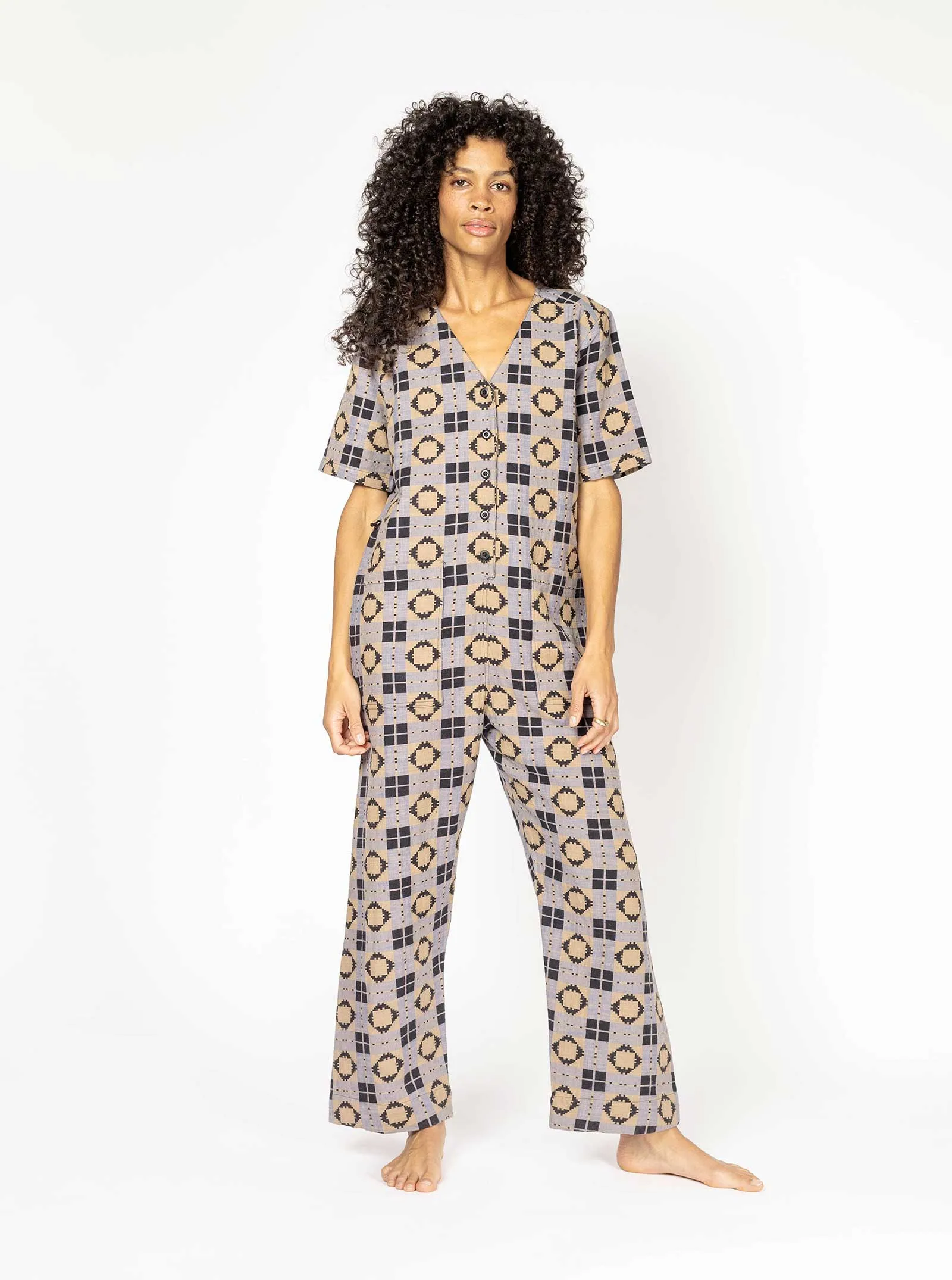 sample sale | lucky jumpsuit denim quest | XL & 4X sold by Ace & Jig product image thumbnail 2
