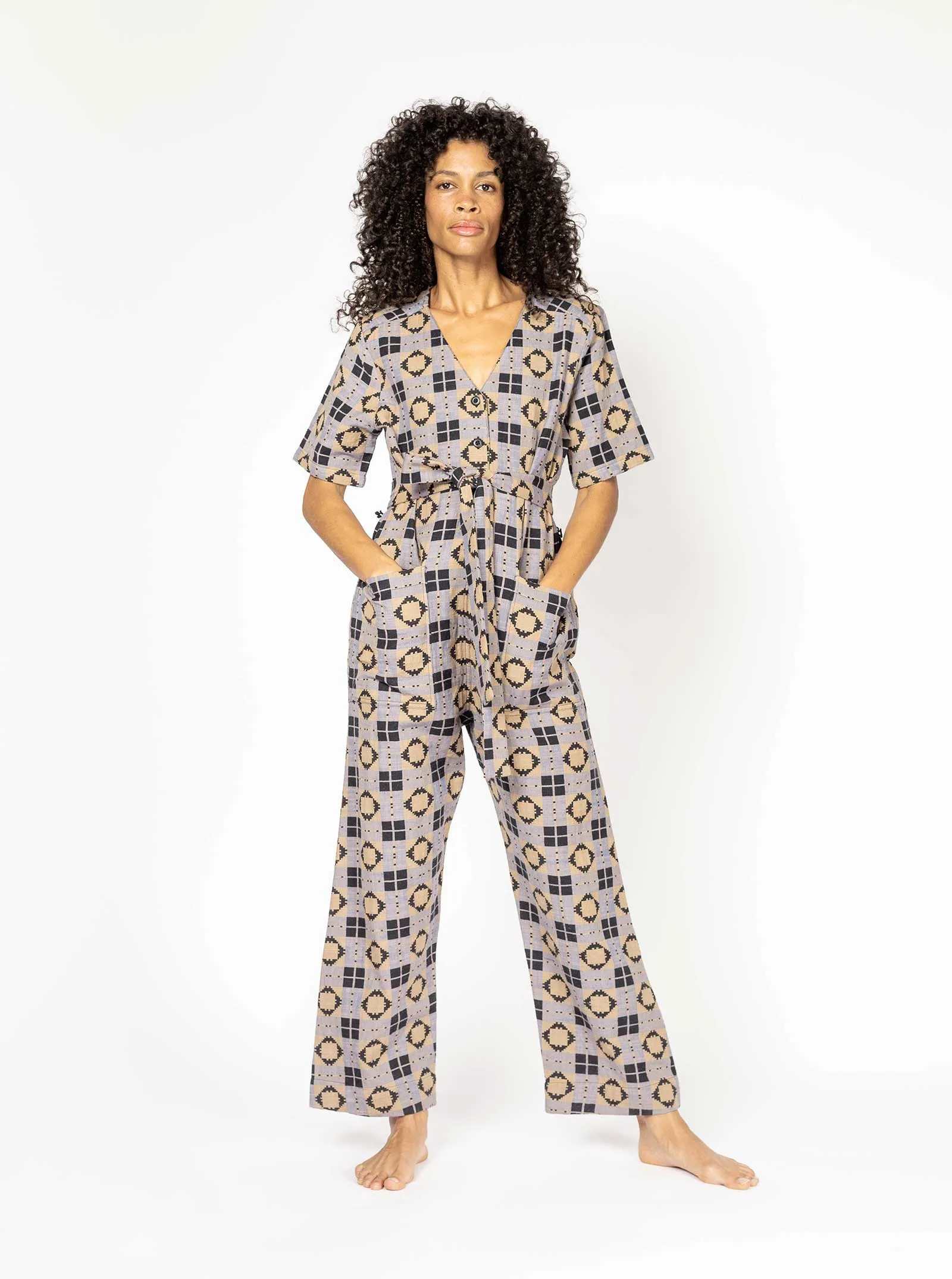 sample sale | lucky jumpsuit denim quest | XL & 4X sold by Ace & Jig