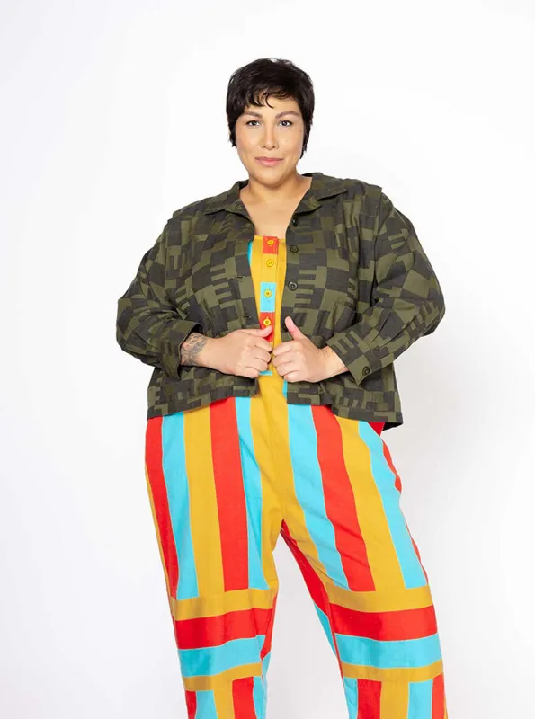 sample sale | janie jacket martini | XXS sold by Ace & Jig