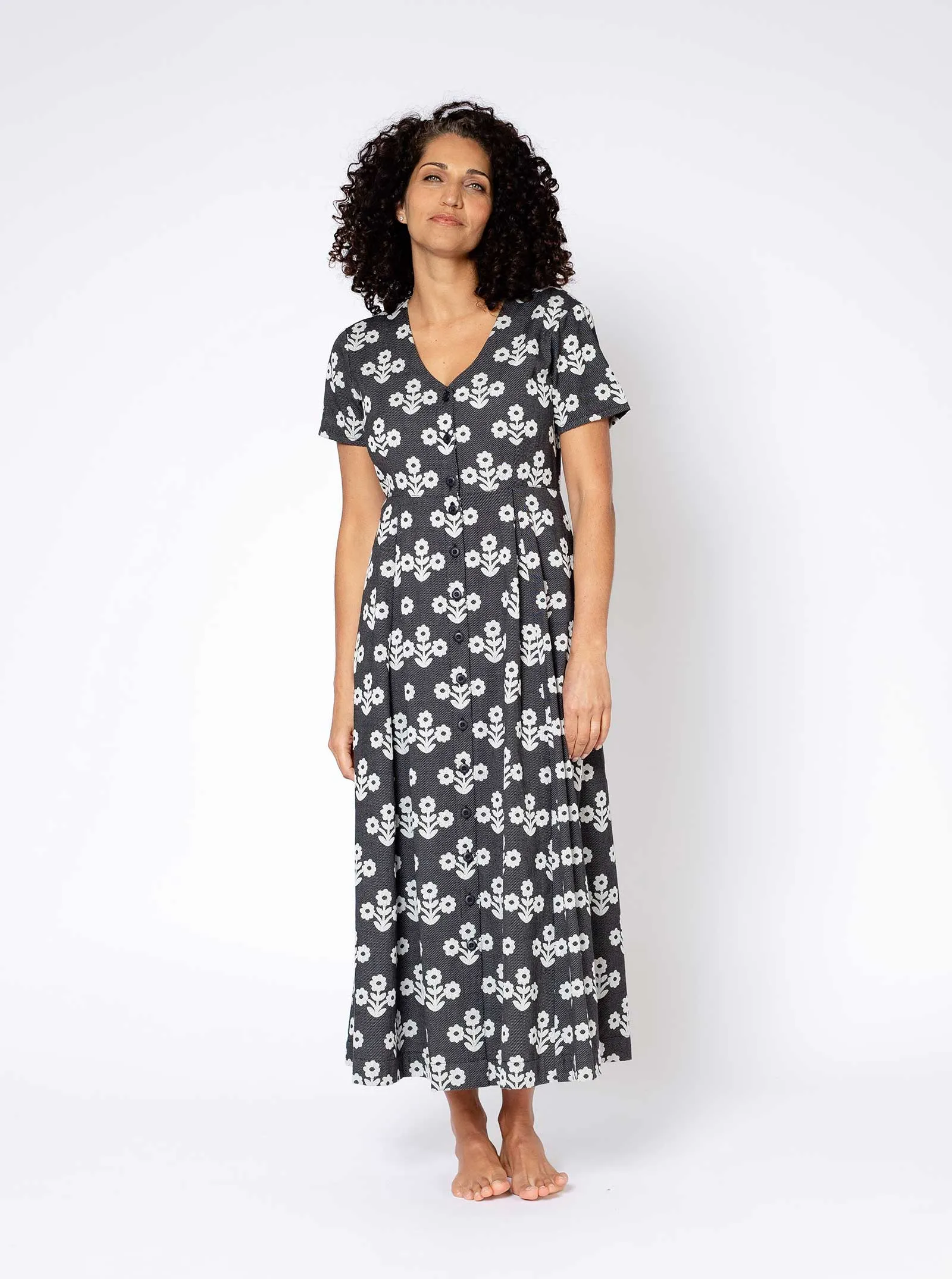 sample sale | joyce dress gardenia | XXS-L sold by Ace & Jig product image thumbnail 4