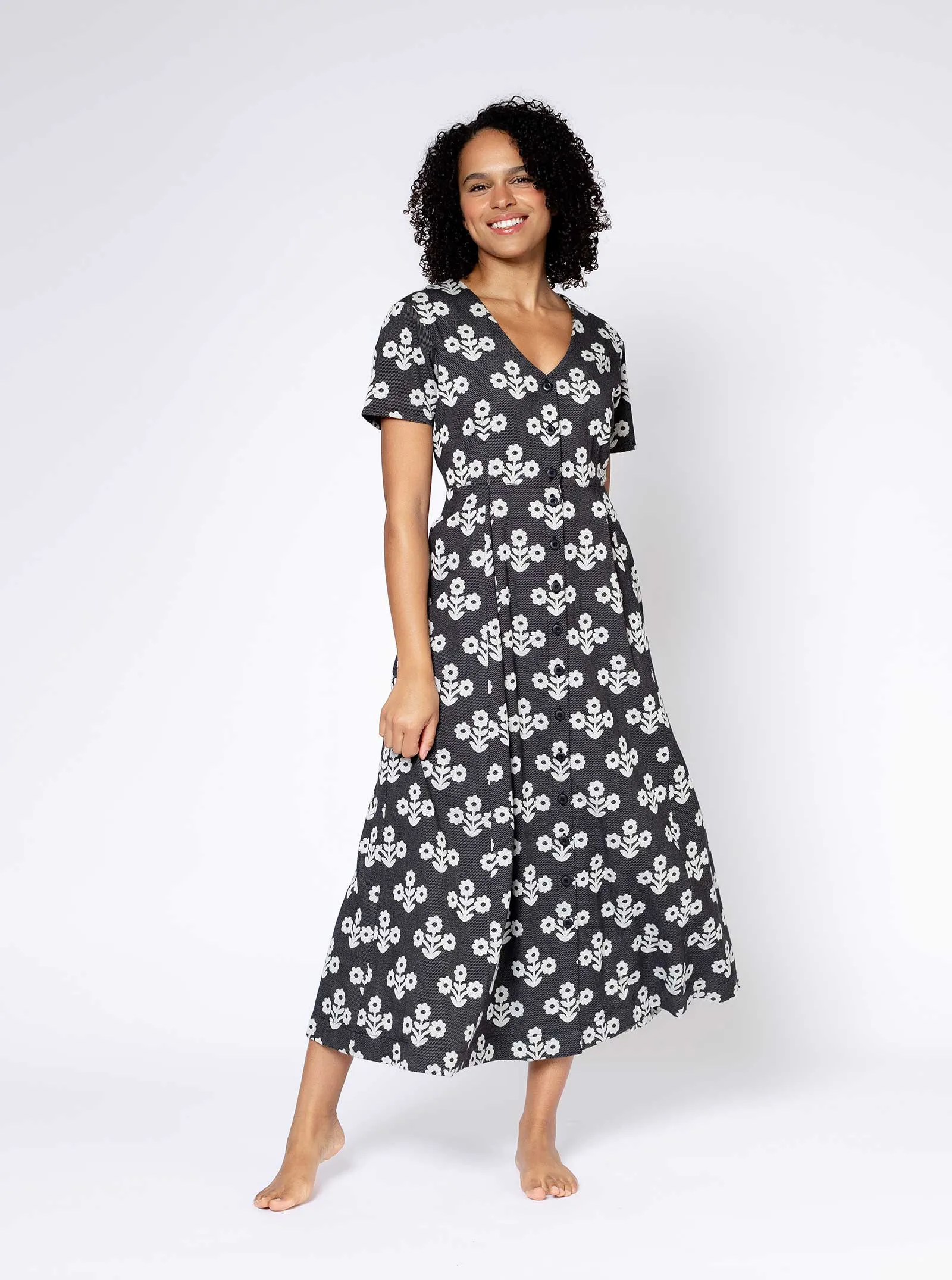 sample sale | joyce dress gardenia | XXS-L sold by Ace & Jig product image thumbnail 2