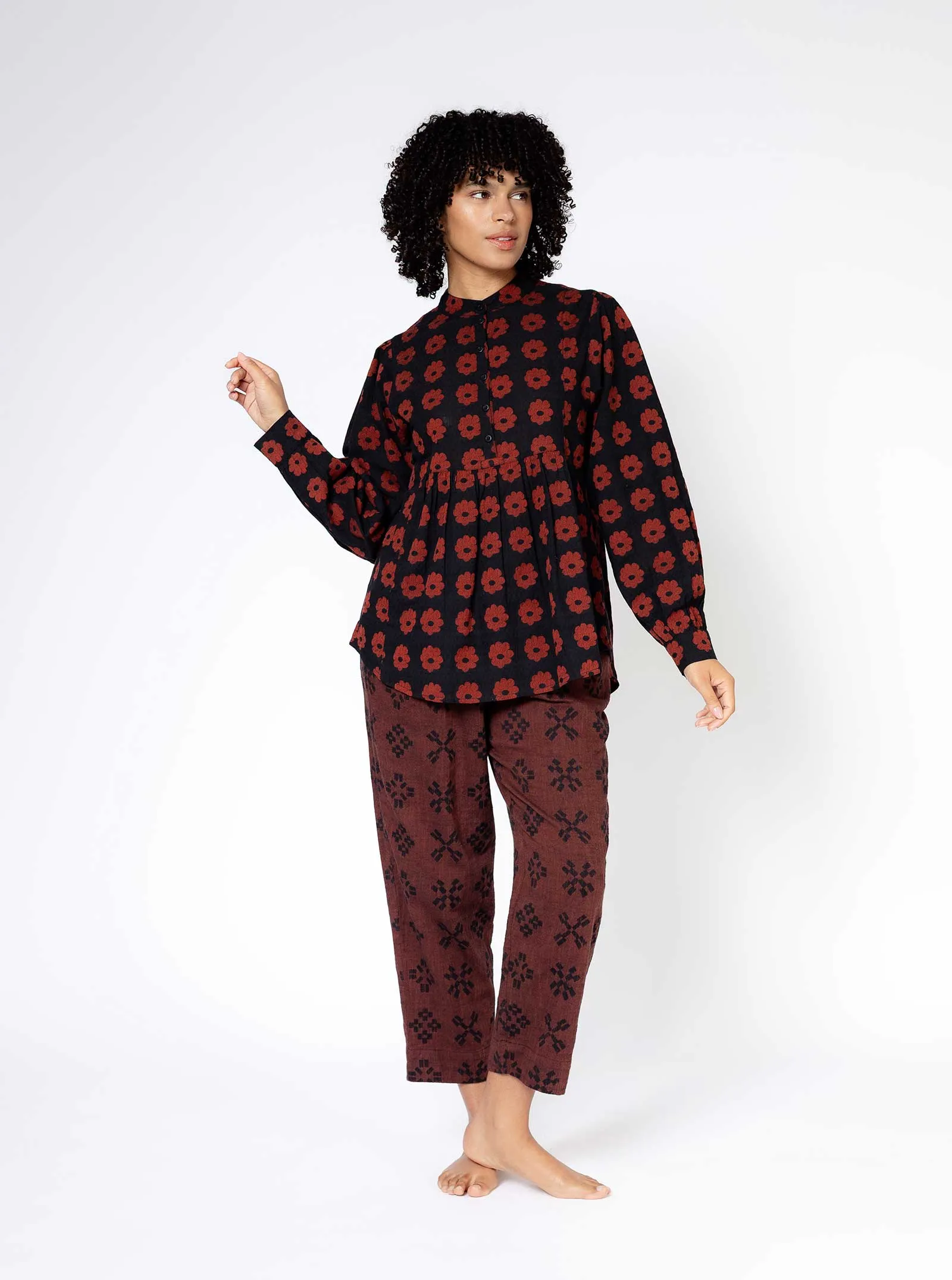 sample sale | peace blouse bloom | XXS-S sold by Ace & Jig product image thumbnail 2