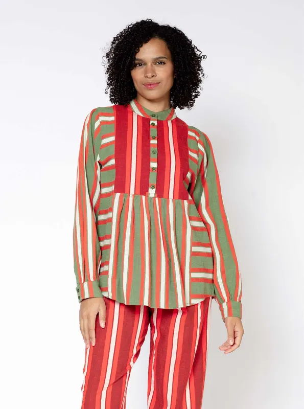 sample sale | peace blouse fennel | XXS-3X sold by Ace & Jig