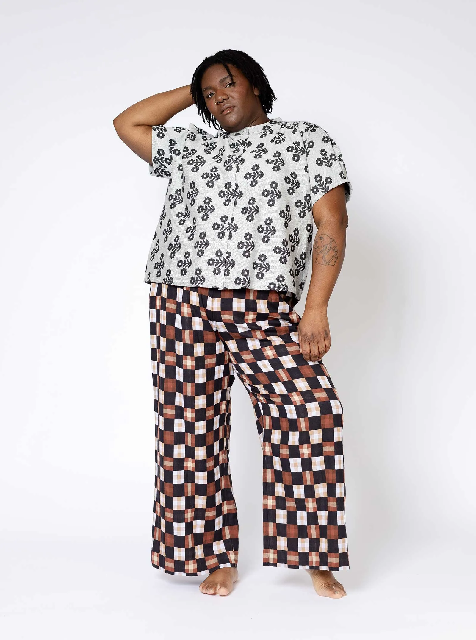 sample sale | gina blouse seedpearl | 2X & 4X sold by Ace & Jig product image thumbnail 4