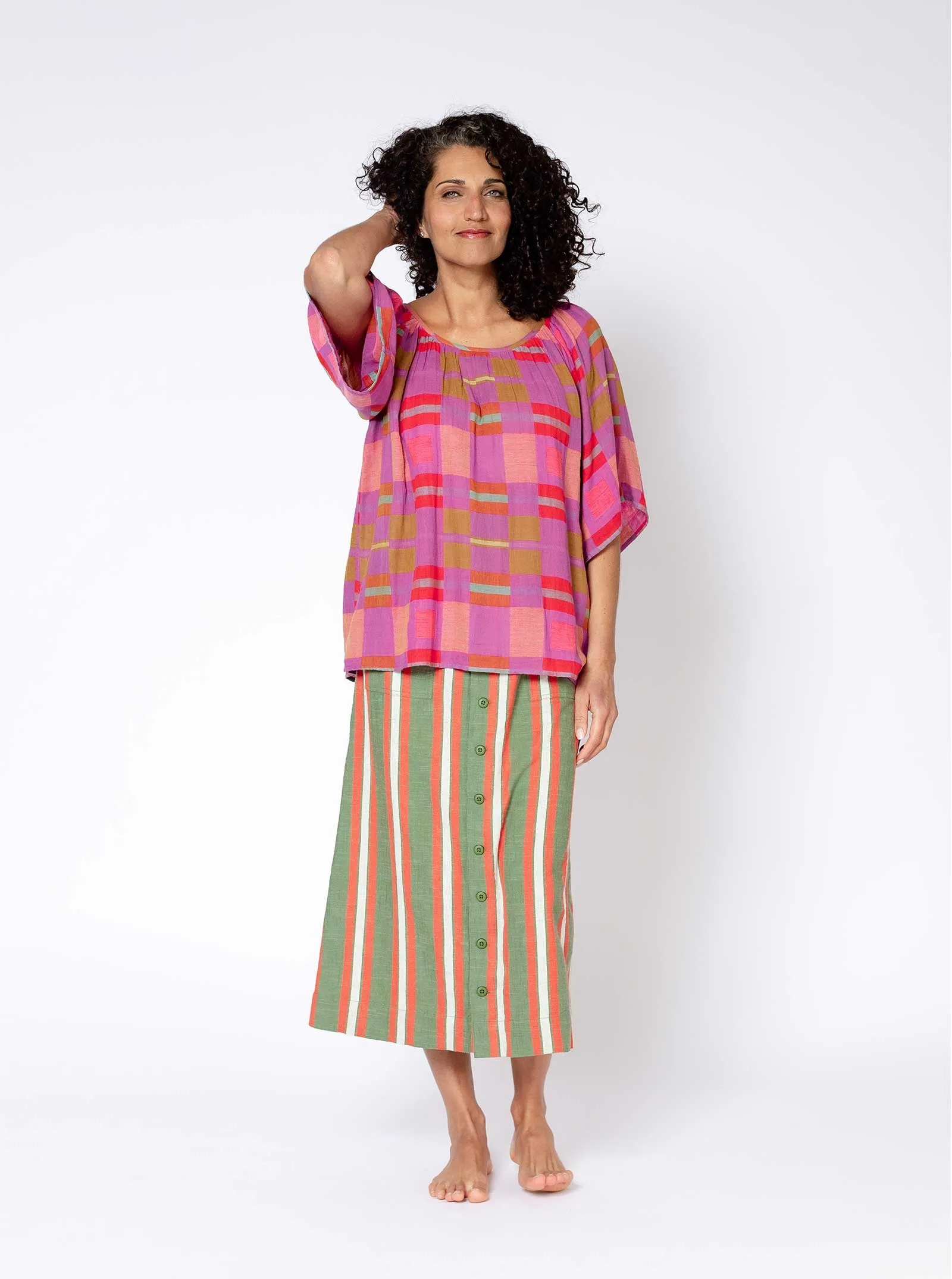 sample sale | gigi top gossip | XXS sold by Ace & Jig product image thumbnail 2