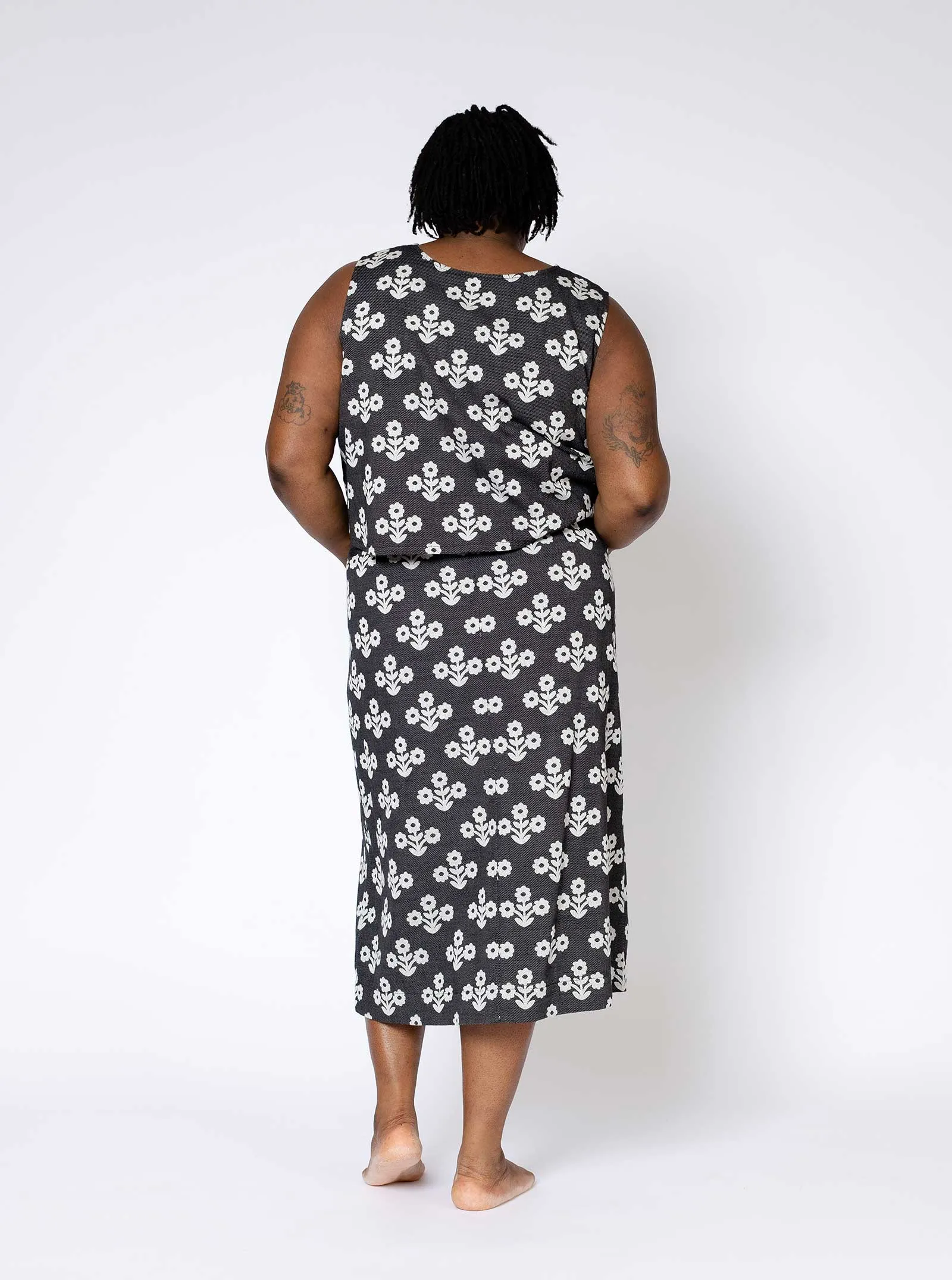 sample sale | skipper tee gardenia | XS-4X sold by Ace & Jig product image thumbnail 3