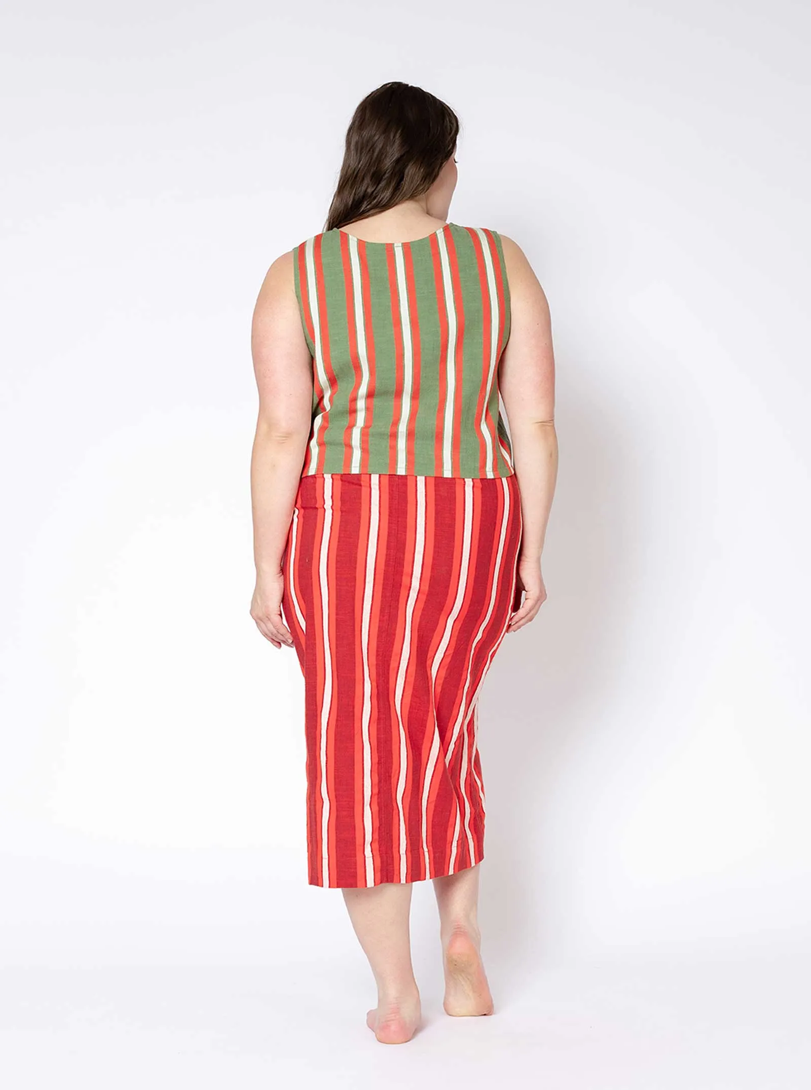 sample sale | skipper tee fennel | XXS & 2X sold by Ace & Jig product image thumbnail 4