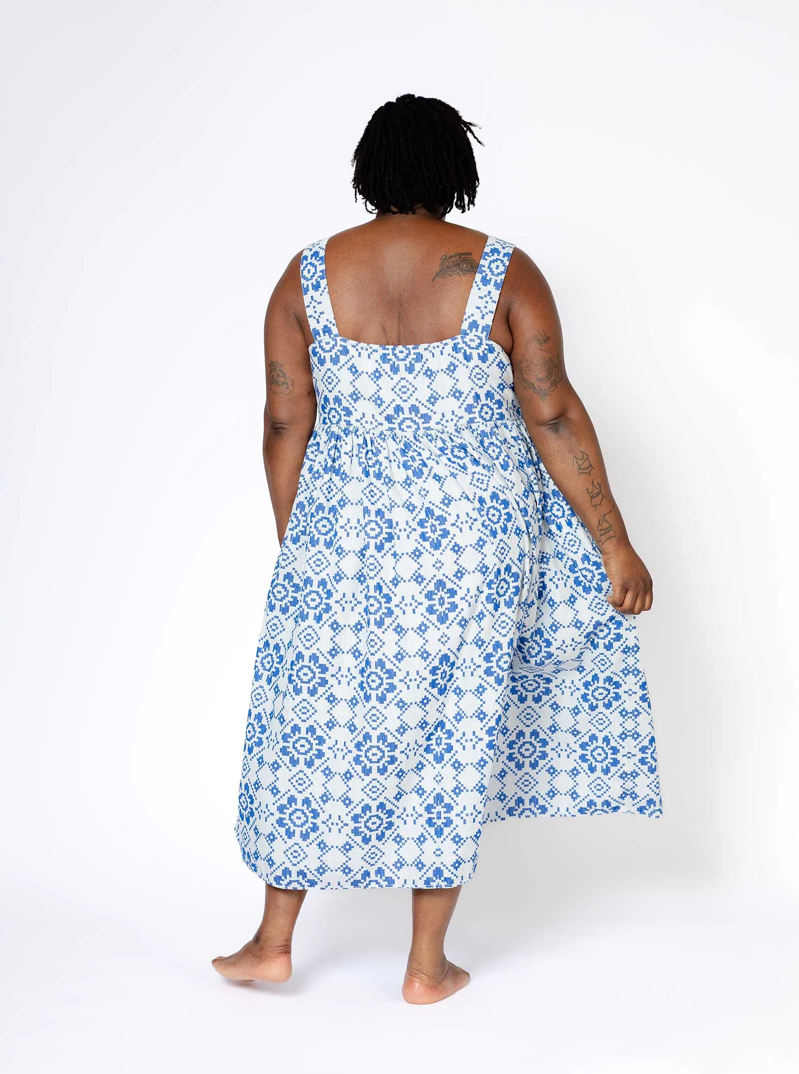 sample sale | gabby dress pastime | XXS-XL sold by Ace & Jig product image thumbnail 3