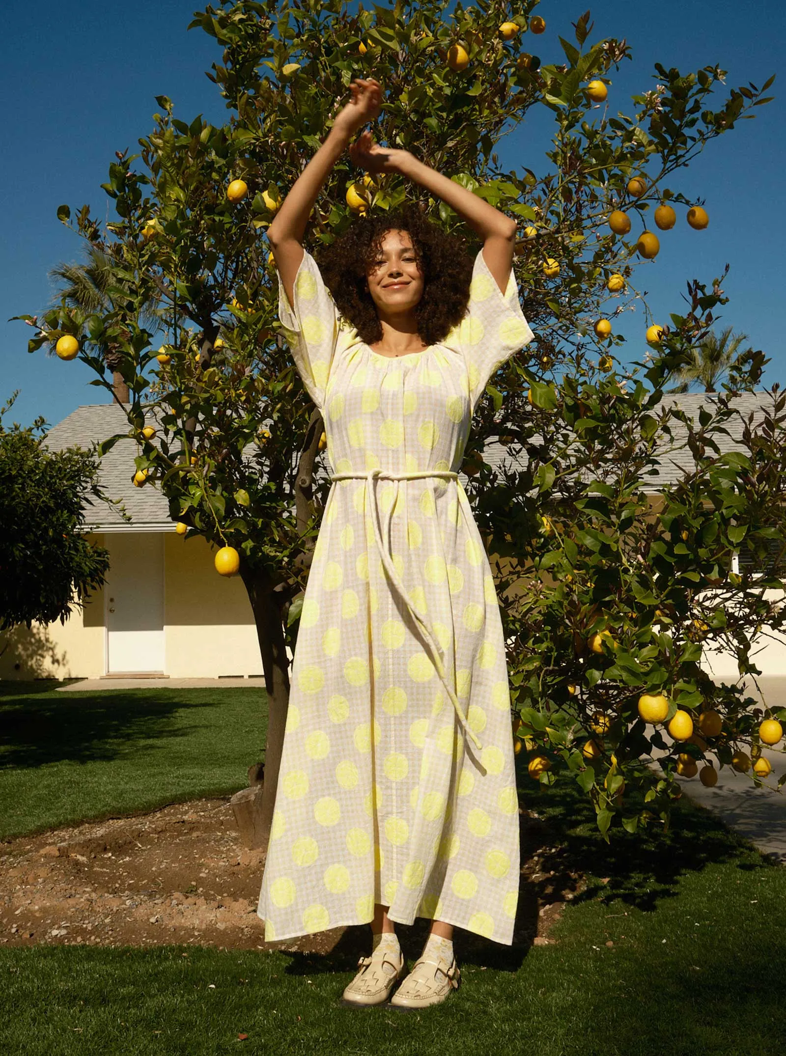 sample sale | asha dress lemonade | XXS-4X sold by Ace & Jig