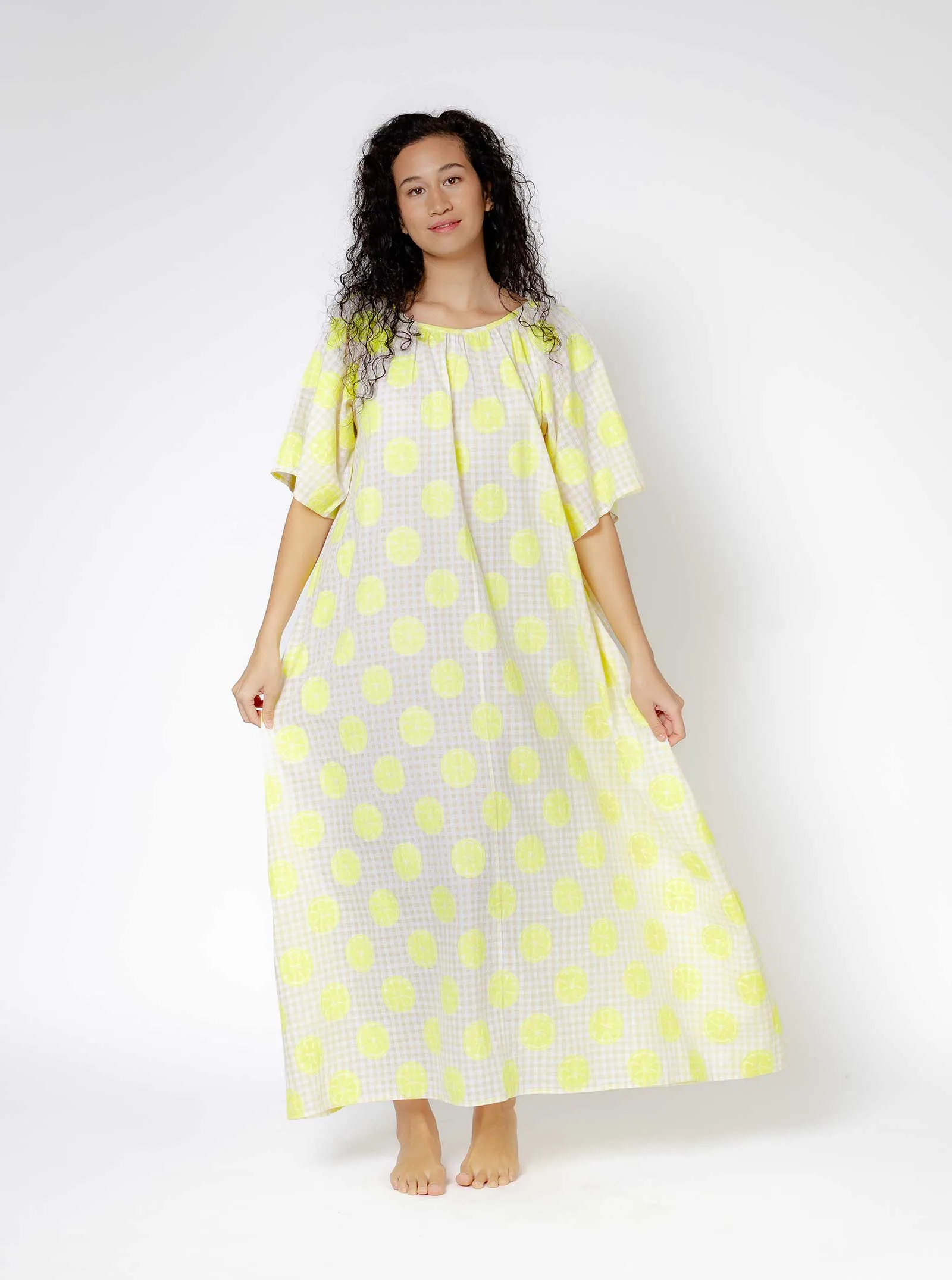 sample sale | asha dress lemonade | XXS-4X sold by Ace & Jig product image thumbnail 3