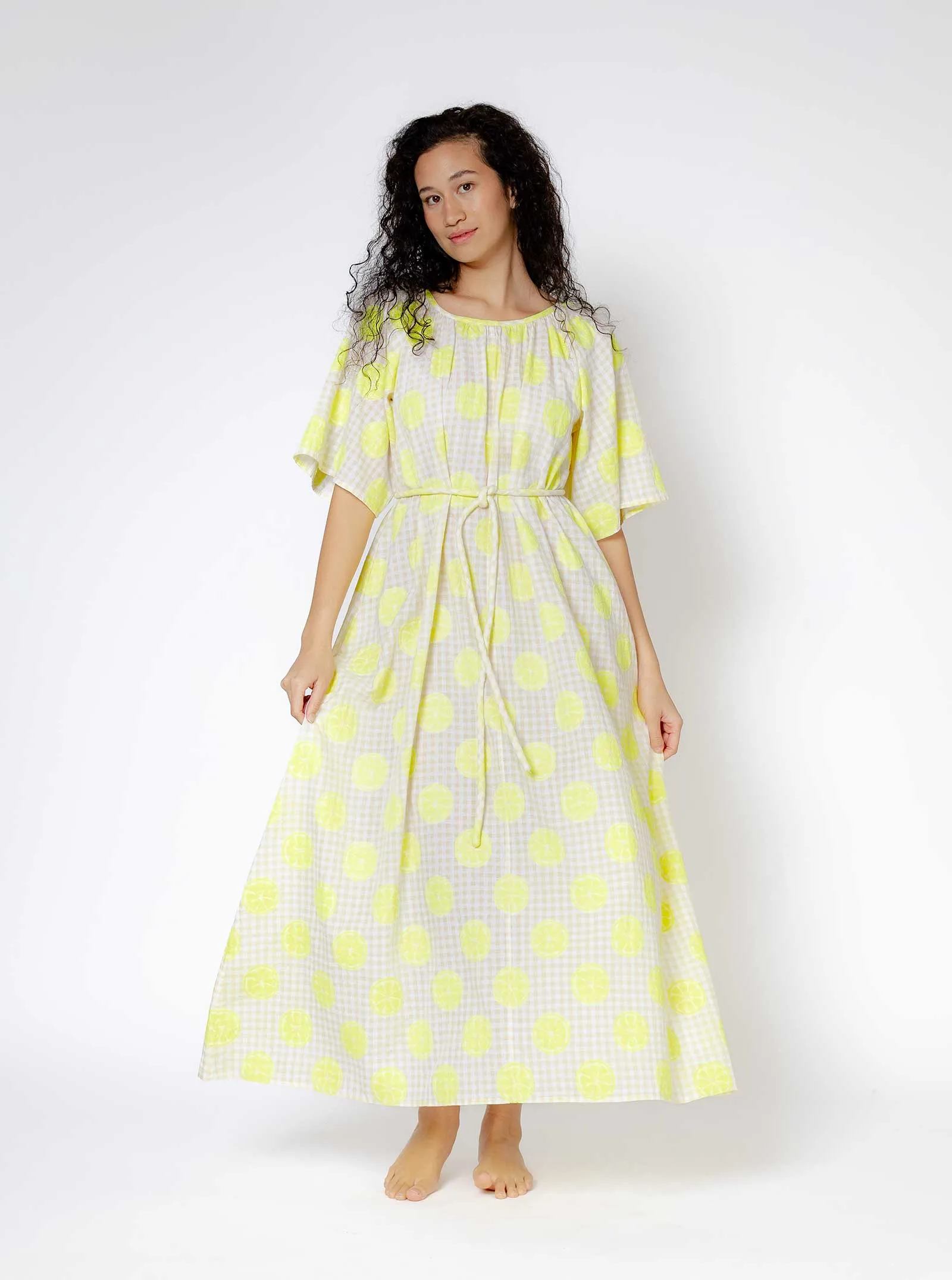 sample sale | asha dress lemonade | XXS-4X sold by Ace & Jig product image thumbnail 4