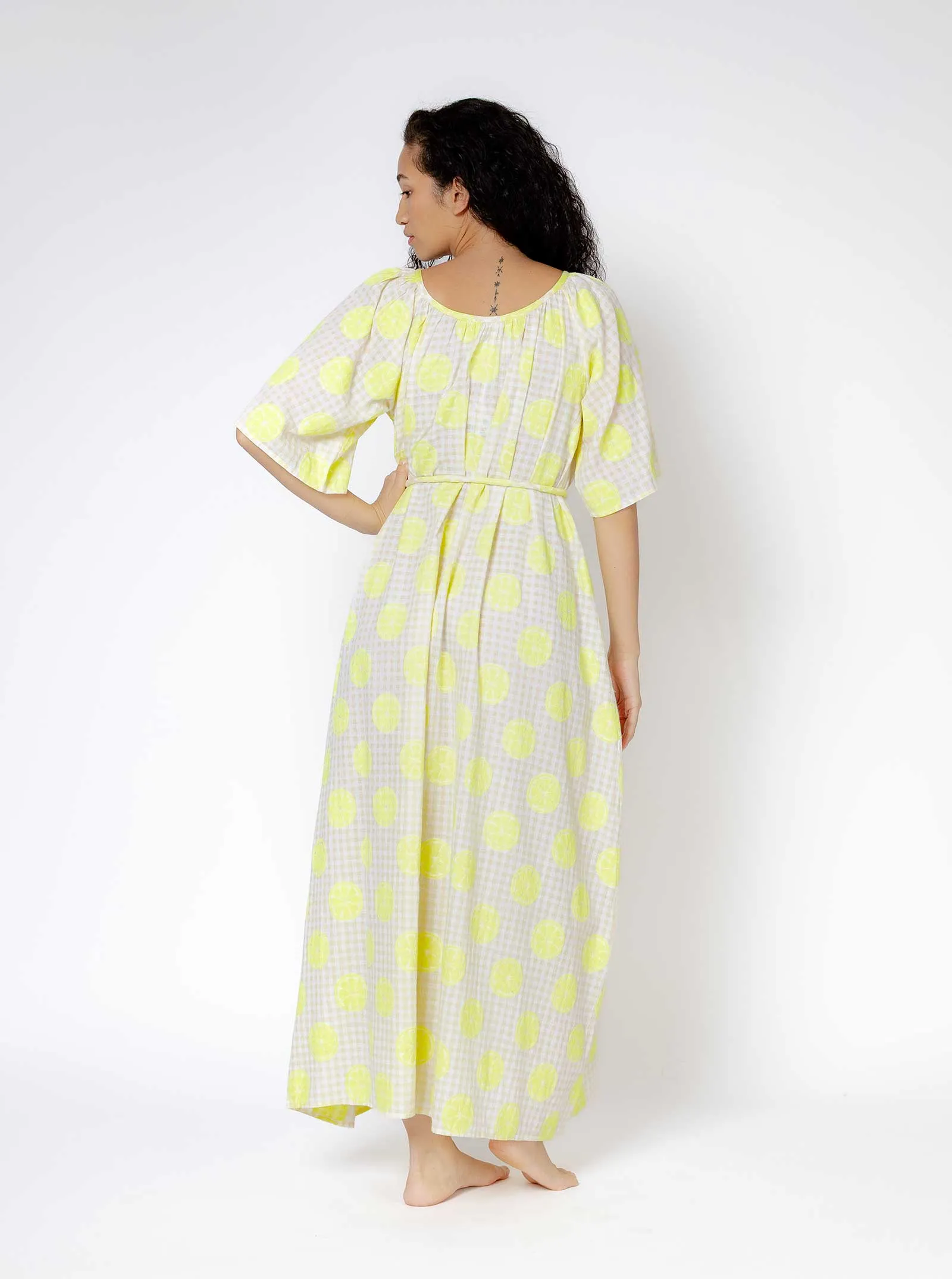 sample sale | asha dress lemonade | XXS-4X sold by Ace & Jig product image thumbnail 5