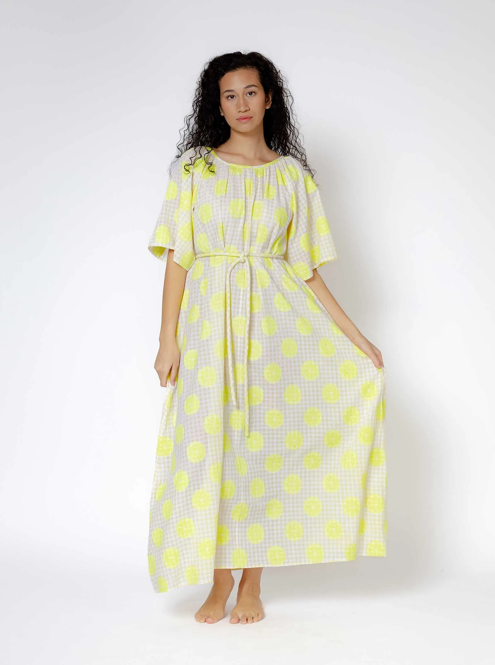 sample sale | asha dress lemonade | XXS-4X sold by Ace & Jig product image thumbnail 2