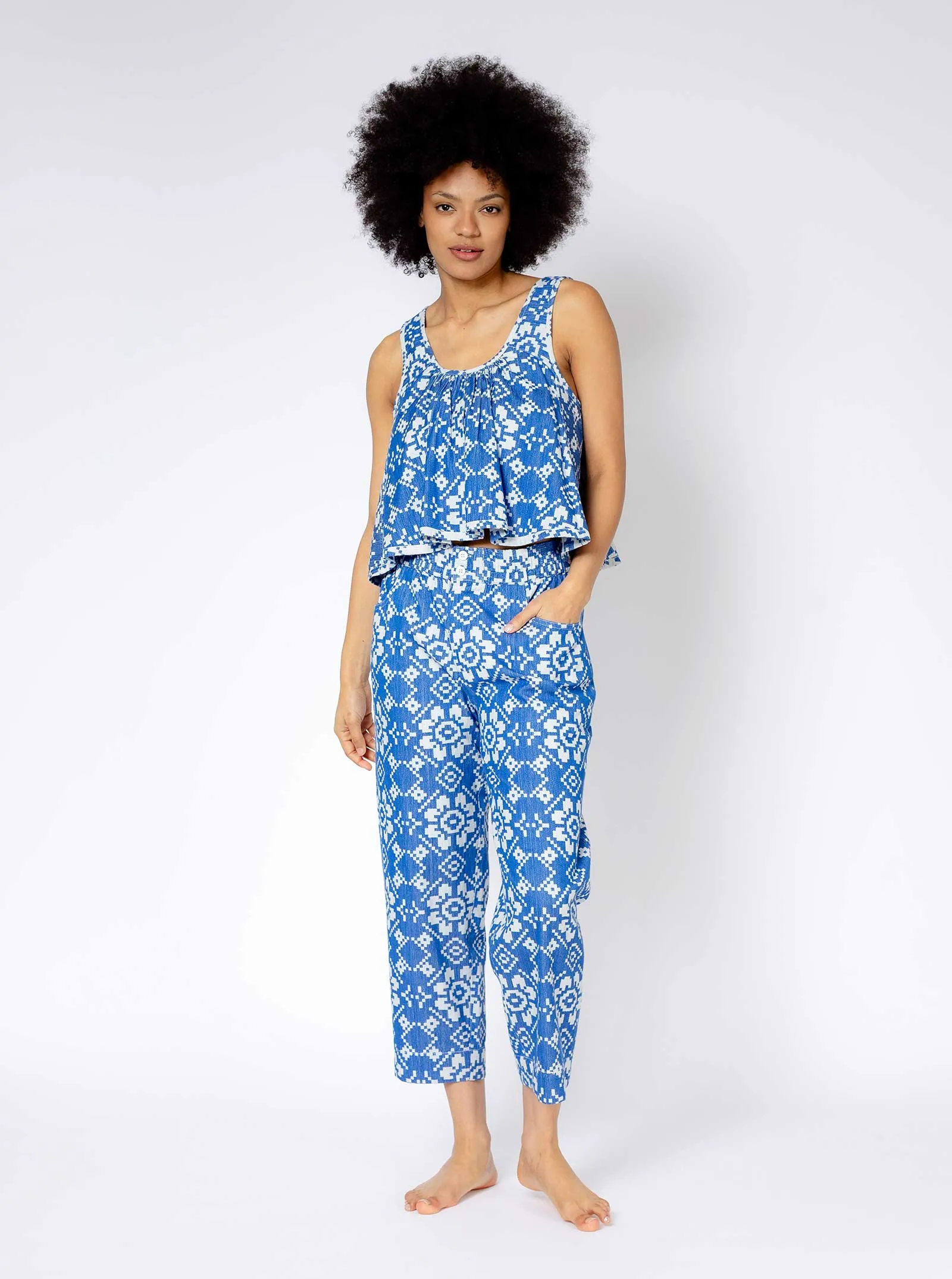 sample sale | pearl tank pastime | 3X sold by Ace & Jig product image thumbnail 3