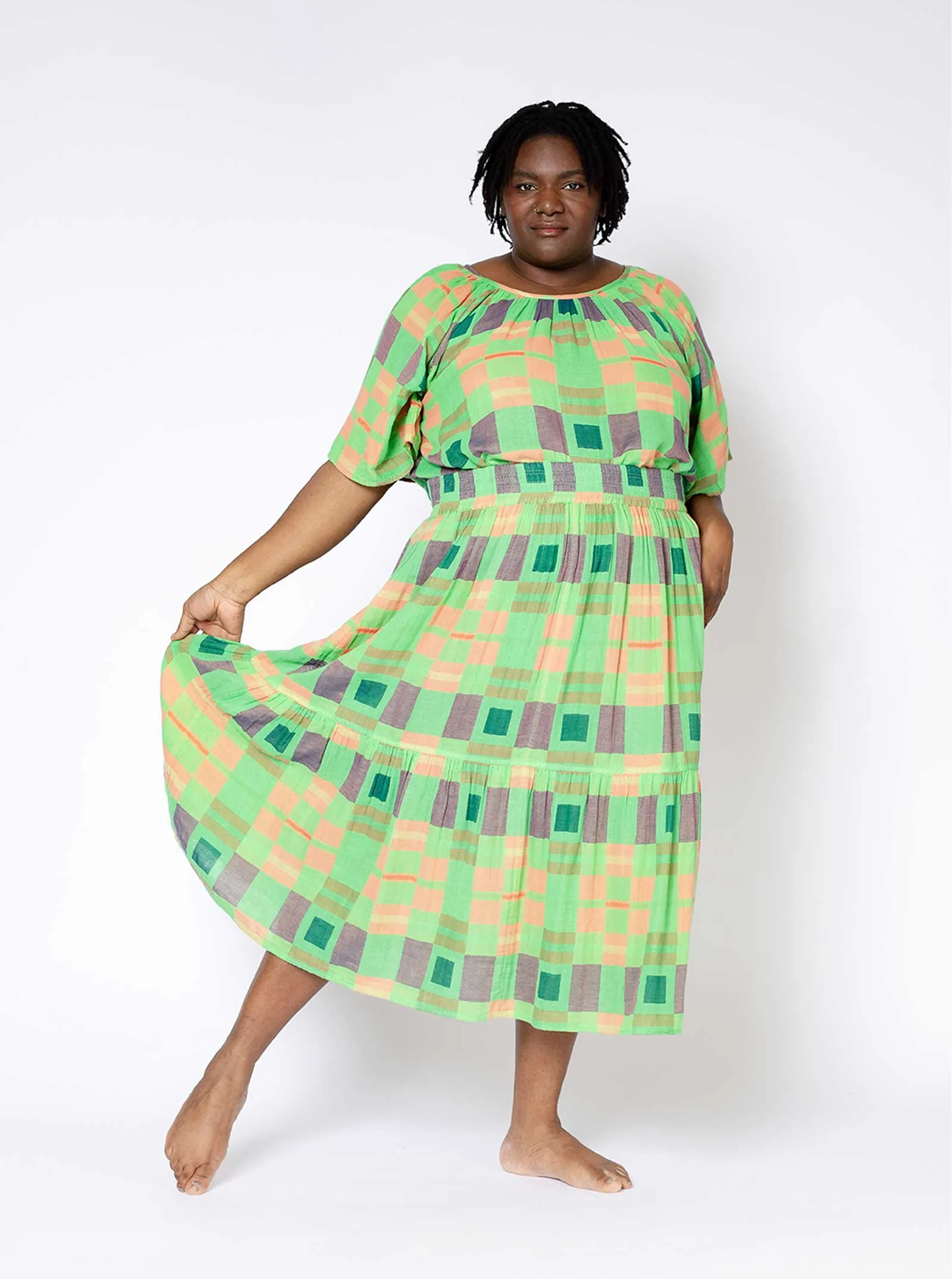 sample sale | rara flounce tea | XXS-2X sold by Ace & Jig product image thumbnail 2